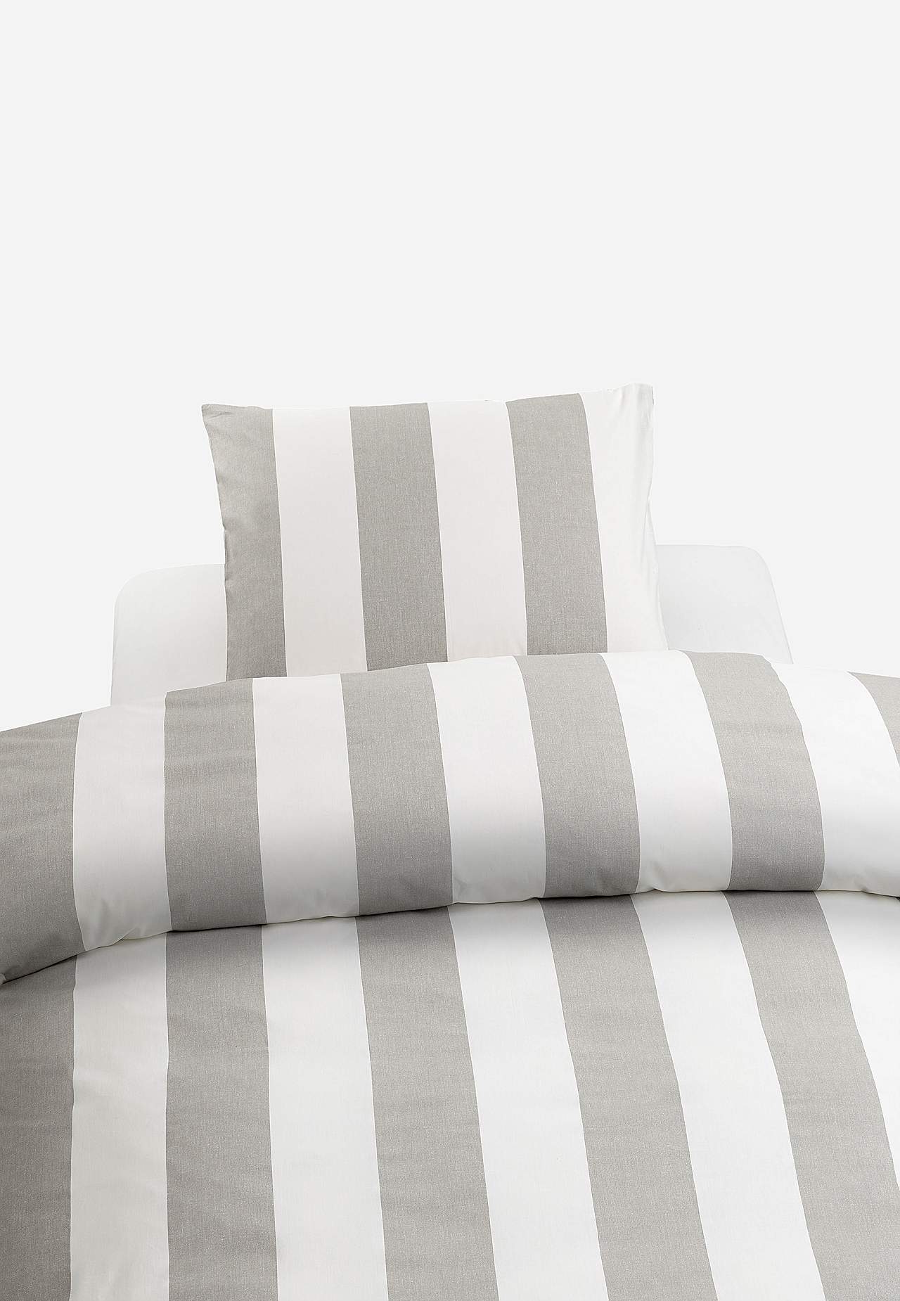 Striped duvet cover set Block stripe