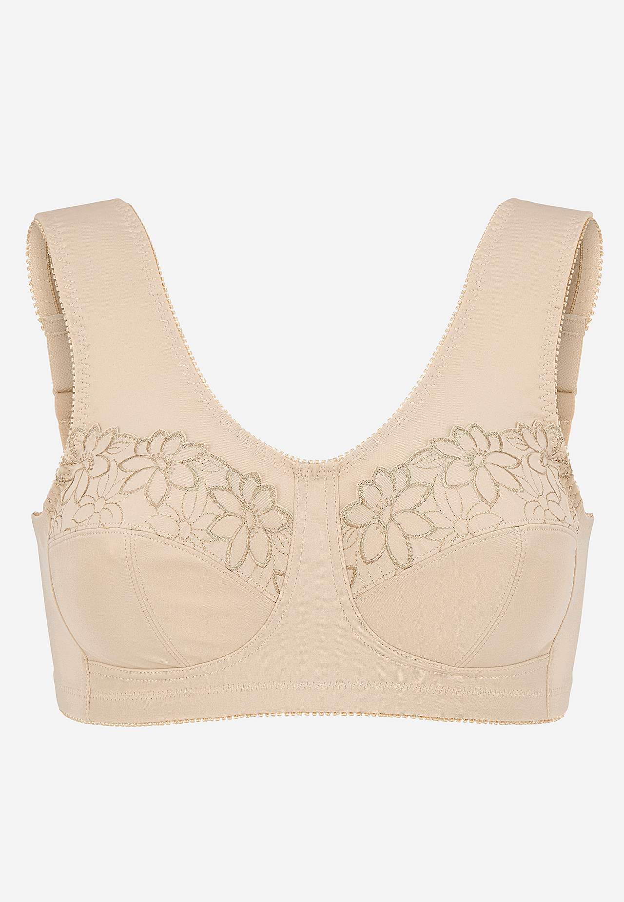 Soft bra with embroidery Lily 2-pack