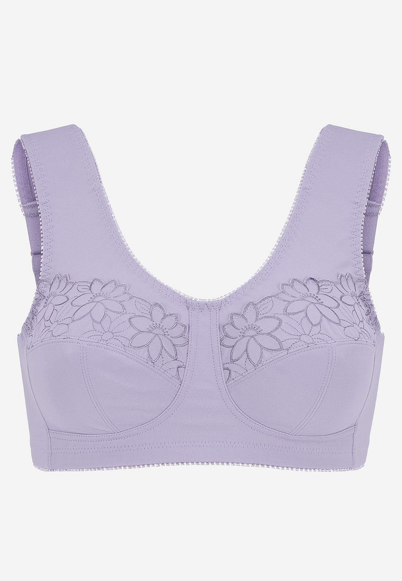 Soft bra with embroidery Lily 2-pack