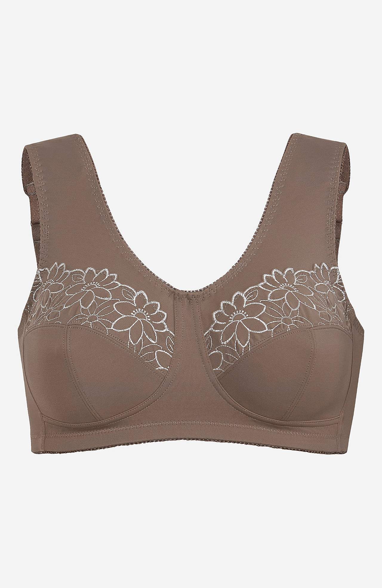 Soft bra with embroidery Lily 2-pack
