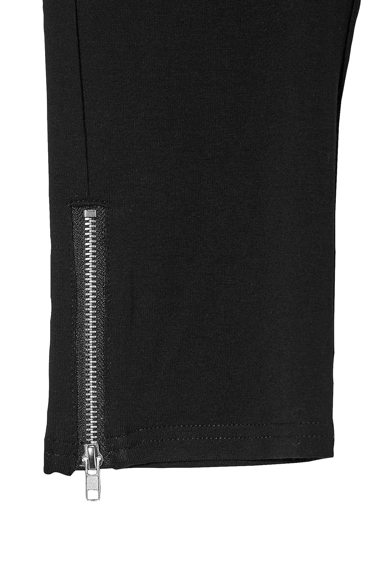 Capri leggings with zips