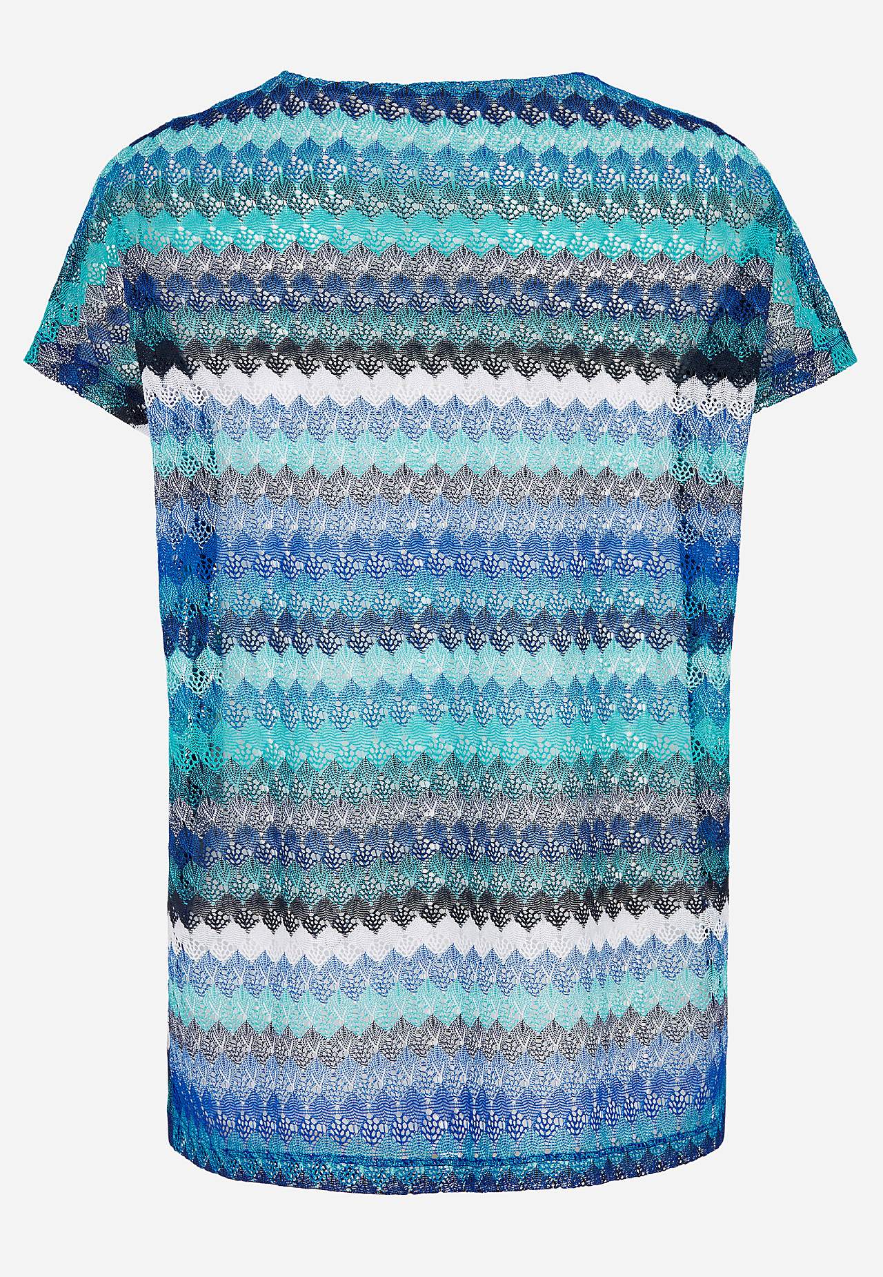Jersey top with beautiful openwork