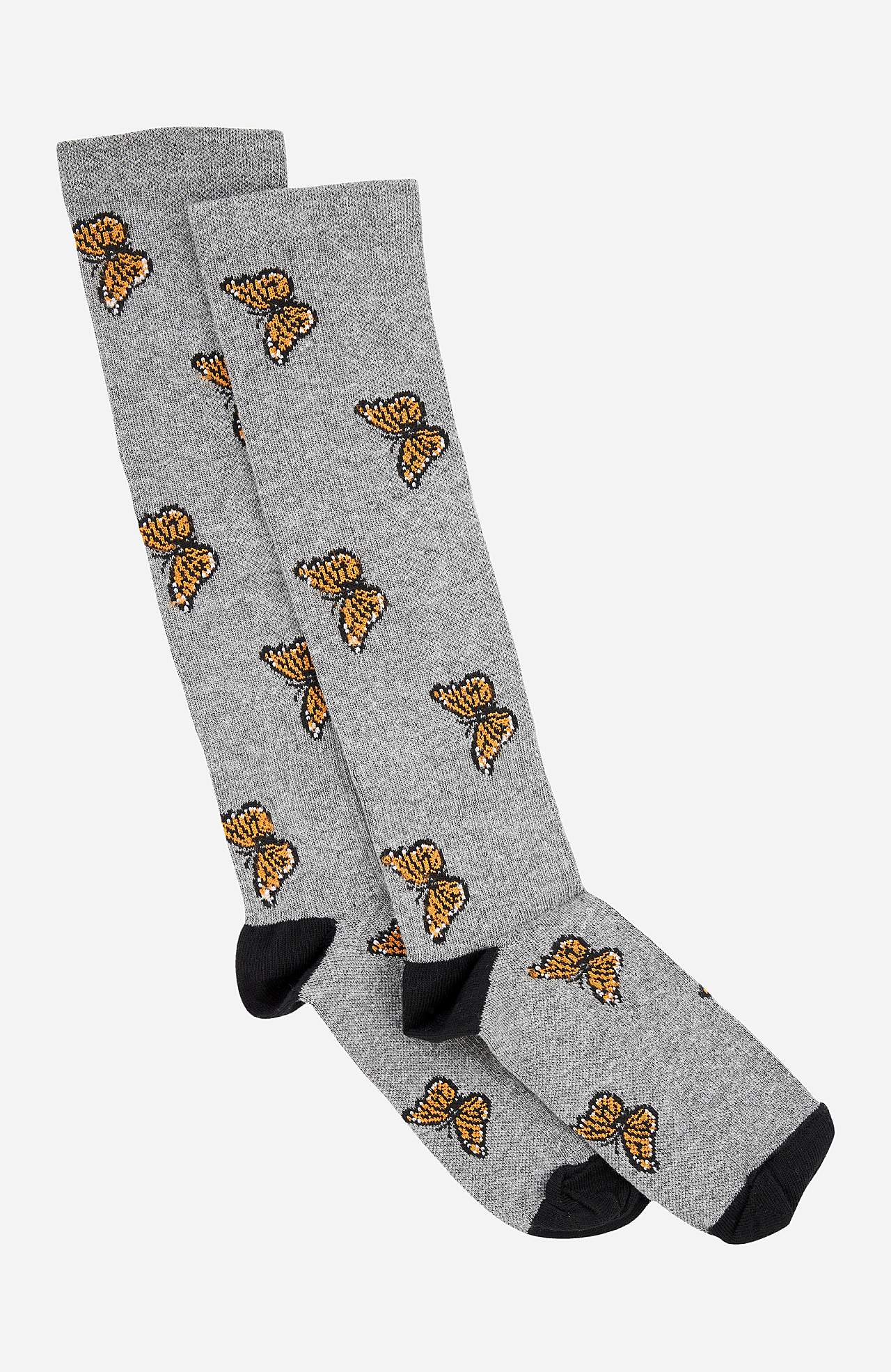 Support stocking in cotton-blend Fia