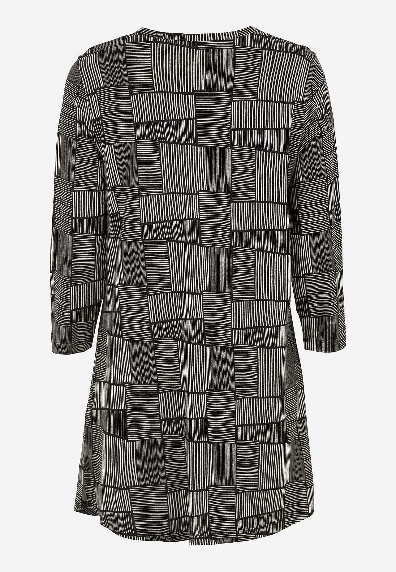 Jersey tuniq with v neckline