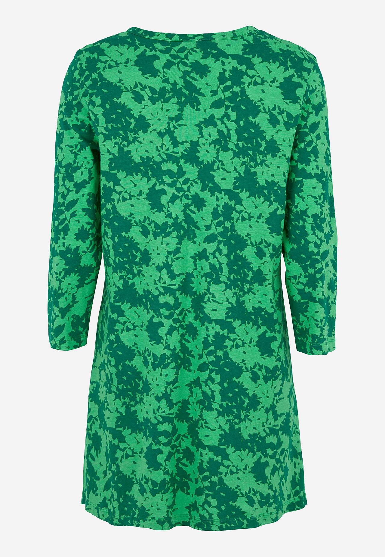 Jersey tuniq with v neckline