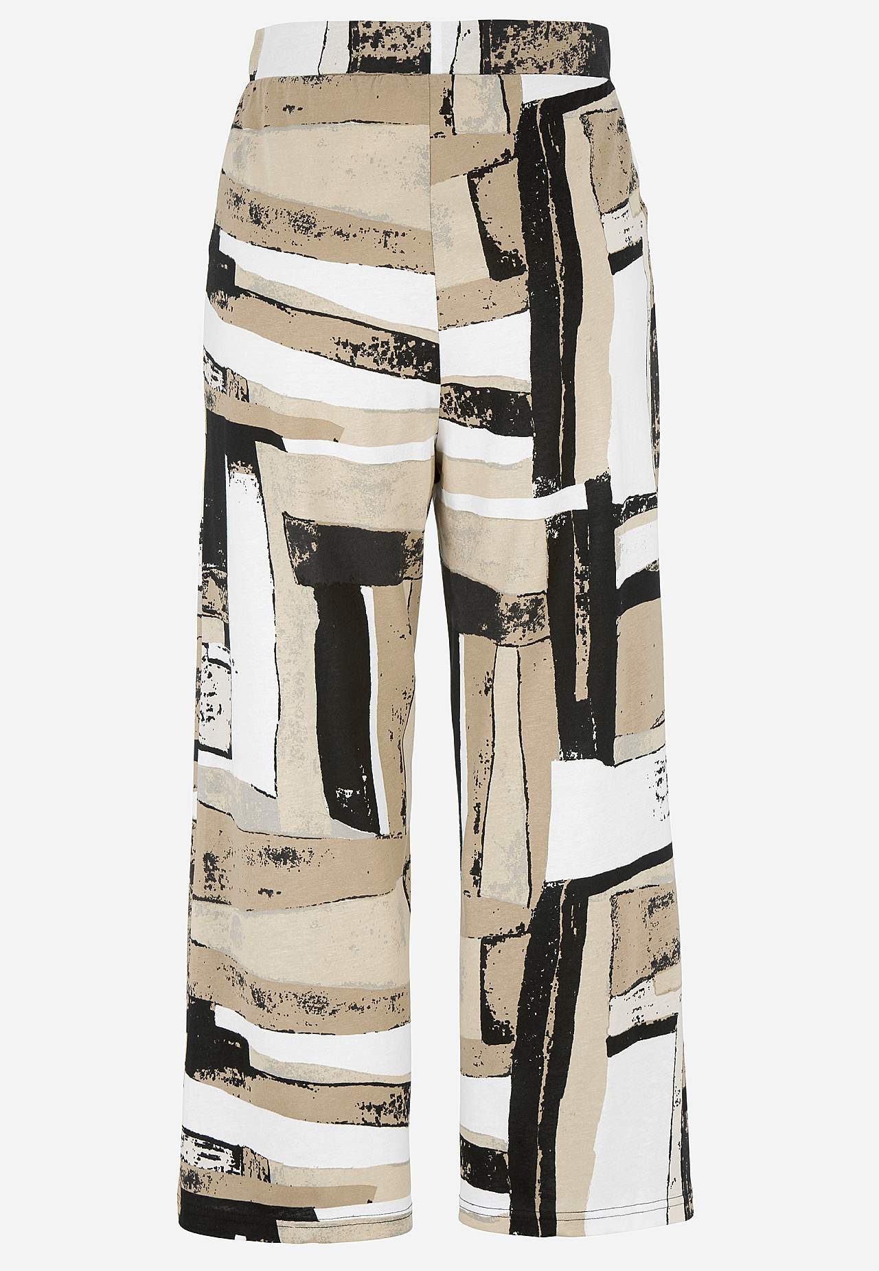 Jersey pants in soft cotton and modal blend