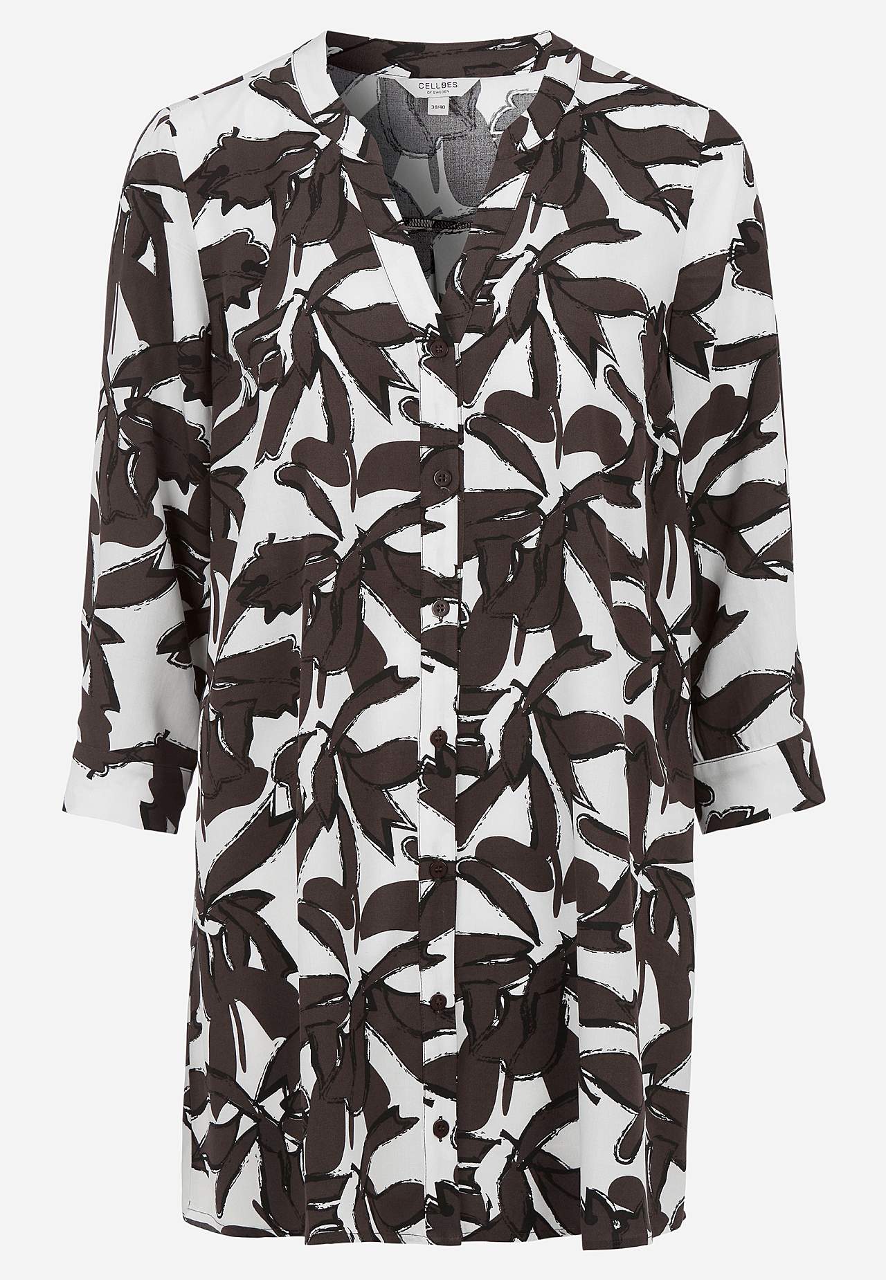 Tunic with 3/4 sleeve