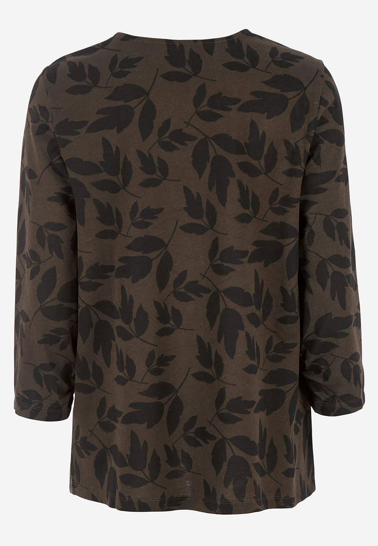 Jersey top with gatherings