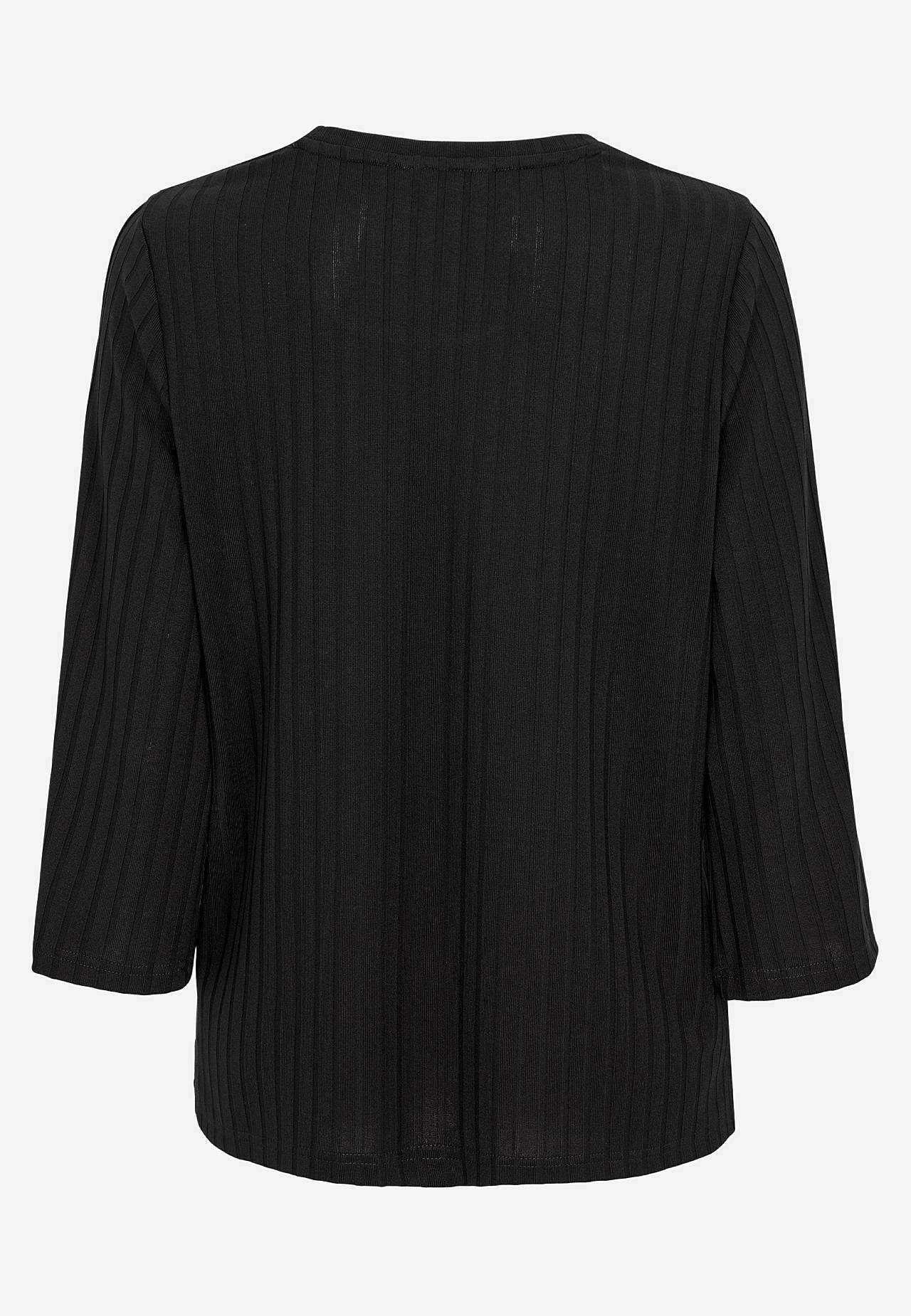 Jersey top with buttons