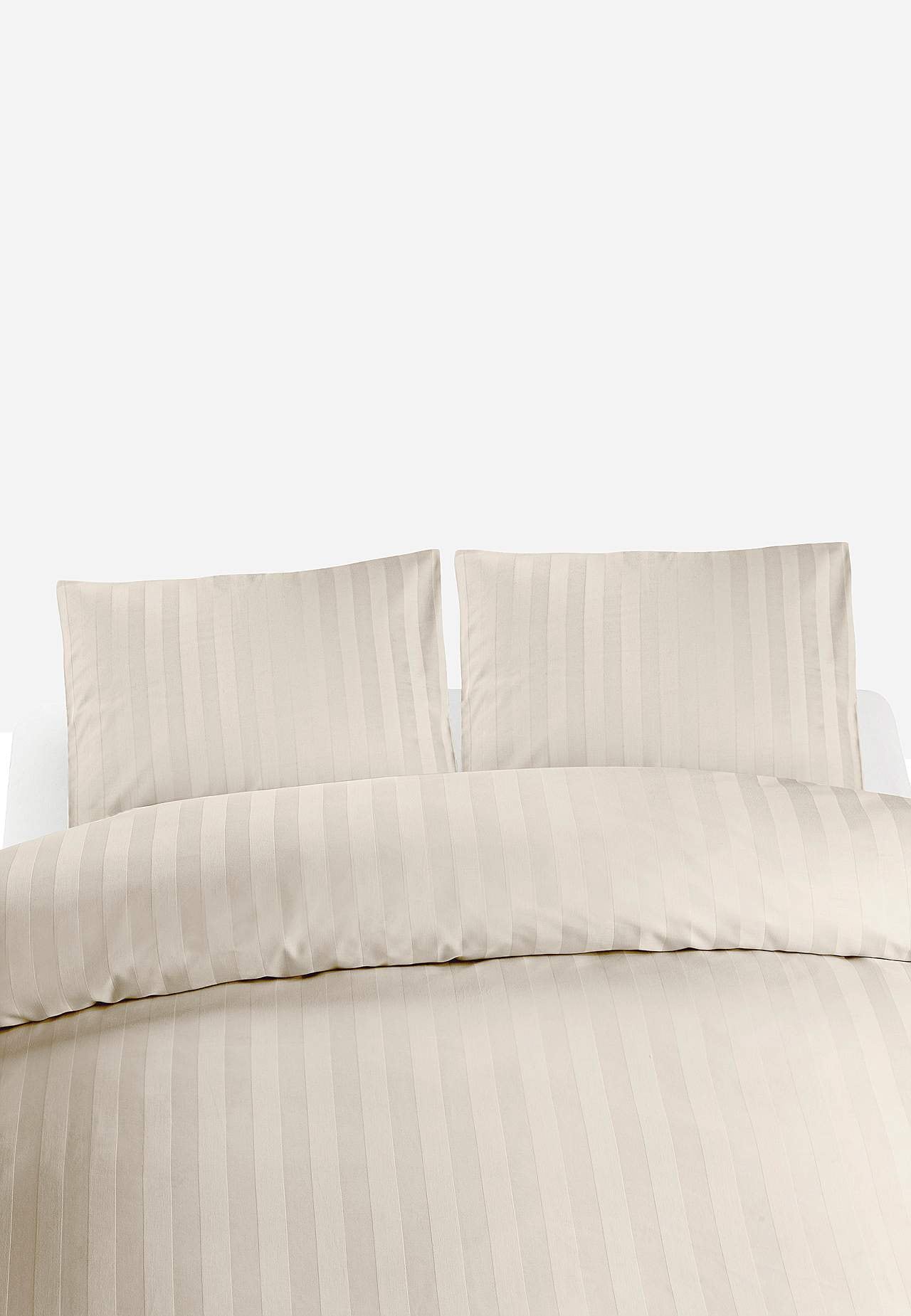 Duvet cover set in satin 220x210 cm Sandy