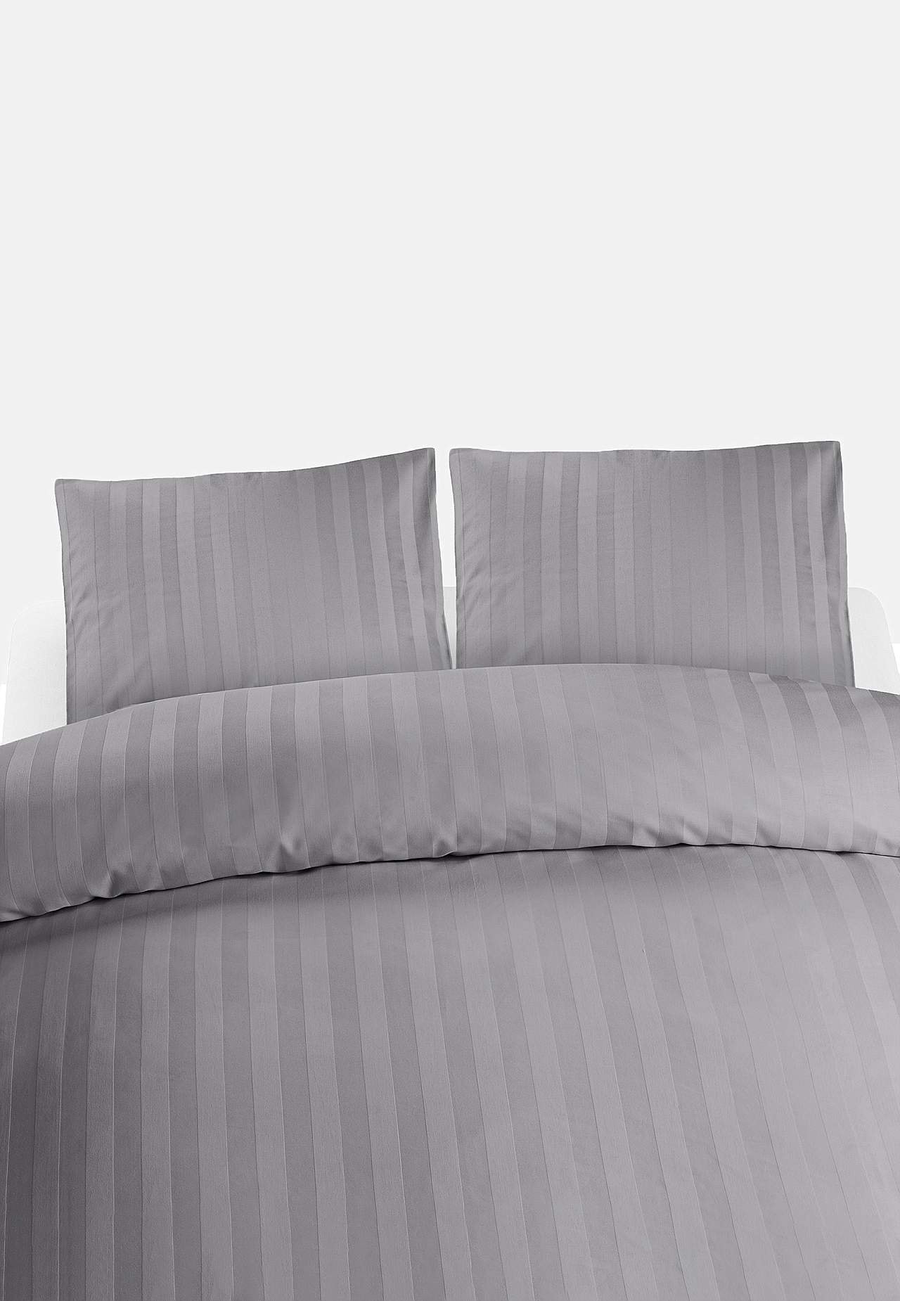 Duvet cover set in satin 220x210 cm Sandy