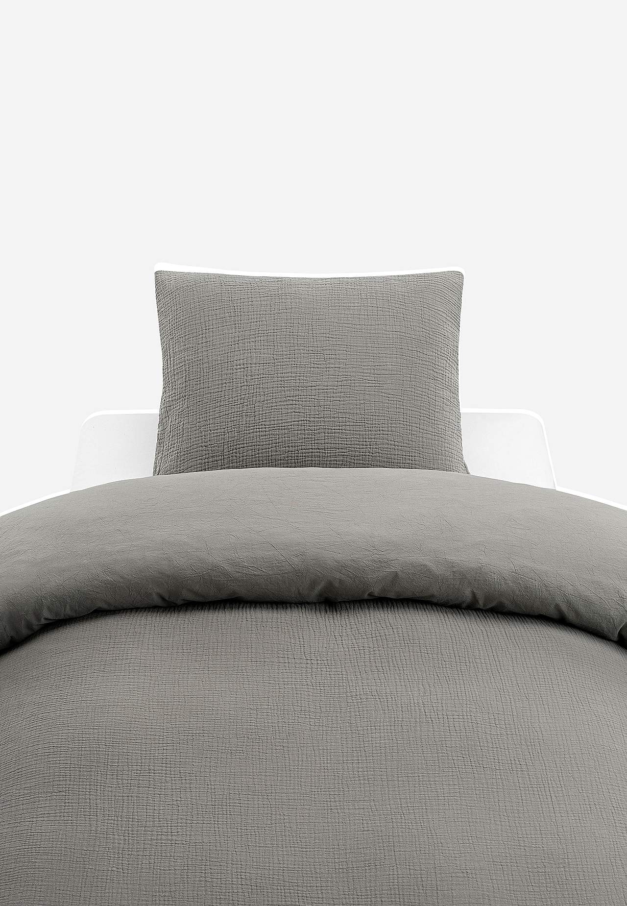 Crinkled duvet cover set 150x210 cm Rolling