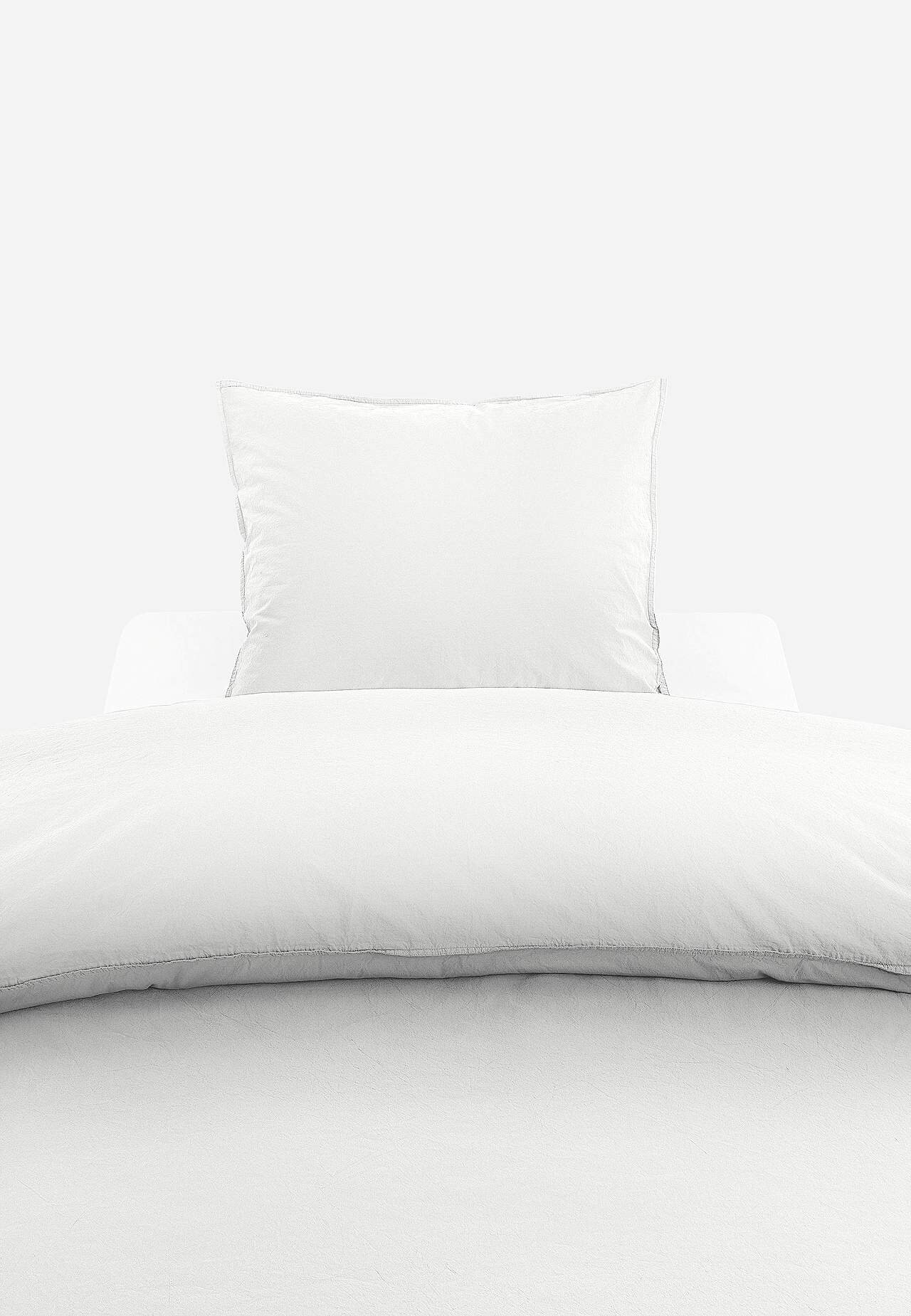 Duvet cover set in cotton percale 150x210 cm Waveless