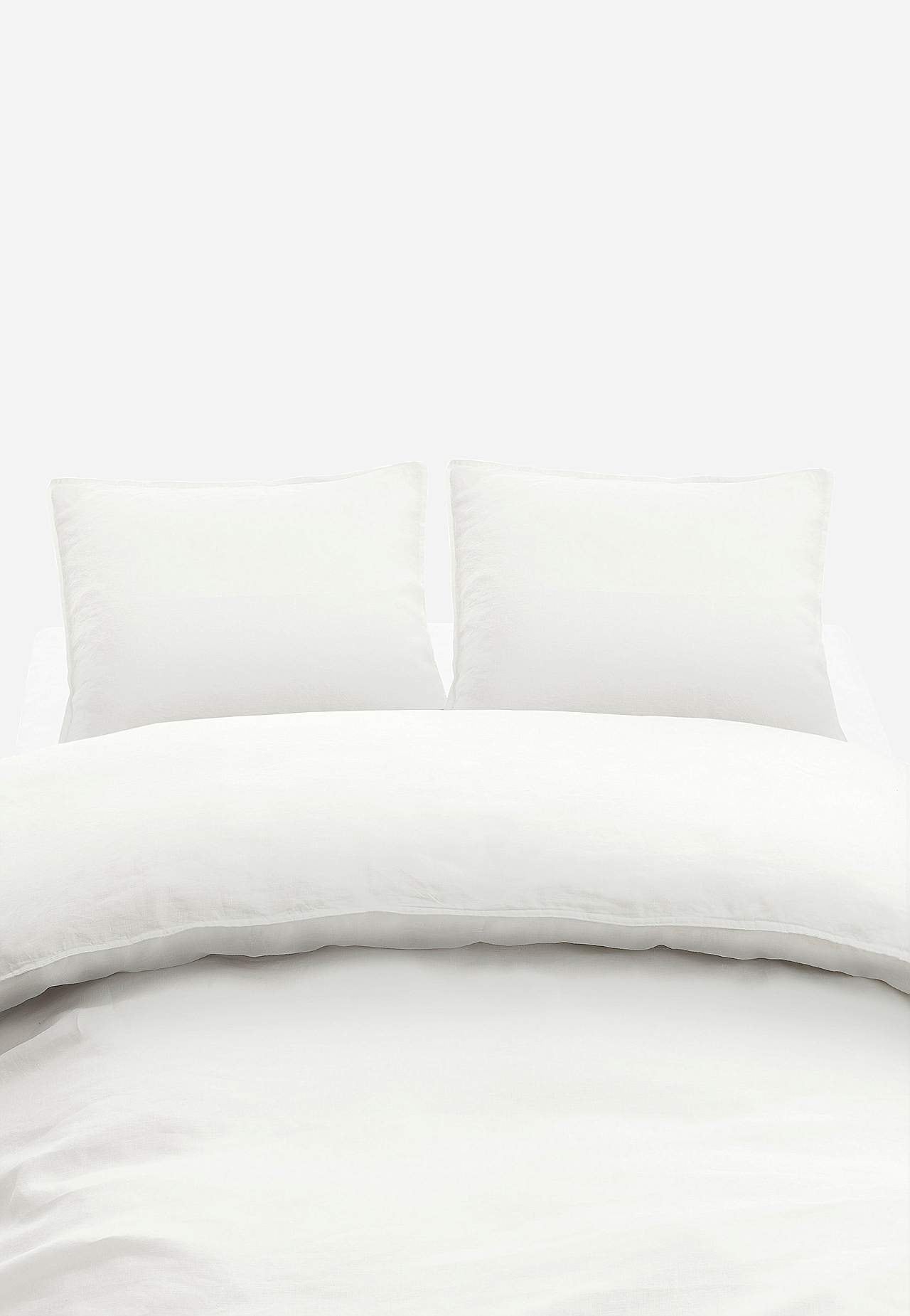 Duvet cover set in linen 220x205 Silence