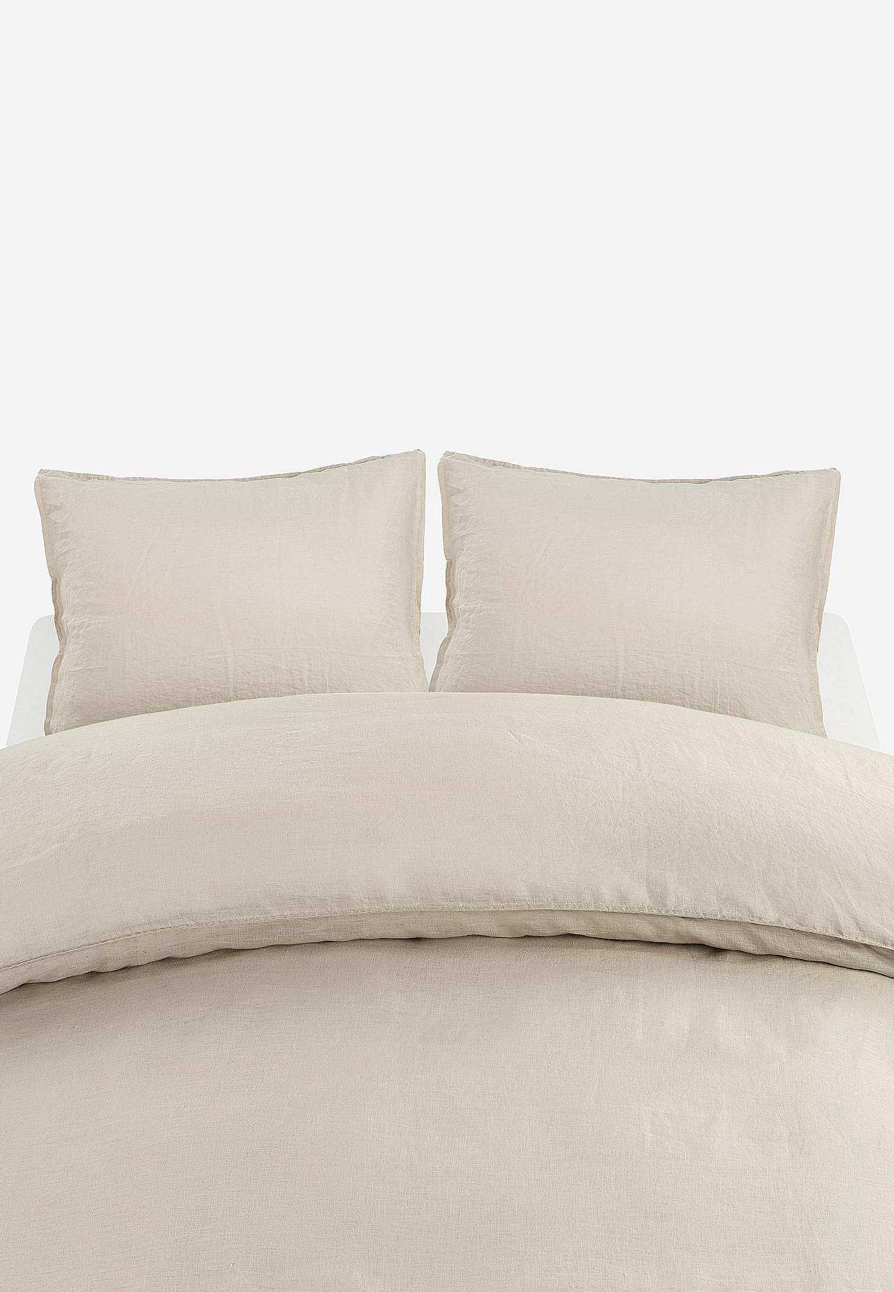 Duvet cover set in linen 220x205 Silence