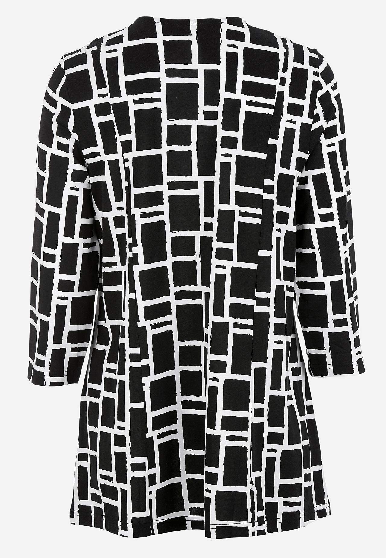 Jersey tuniq with crease detail