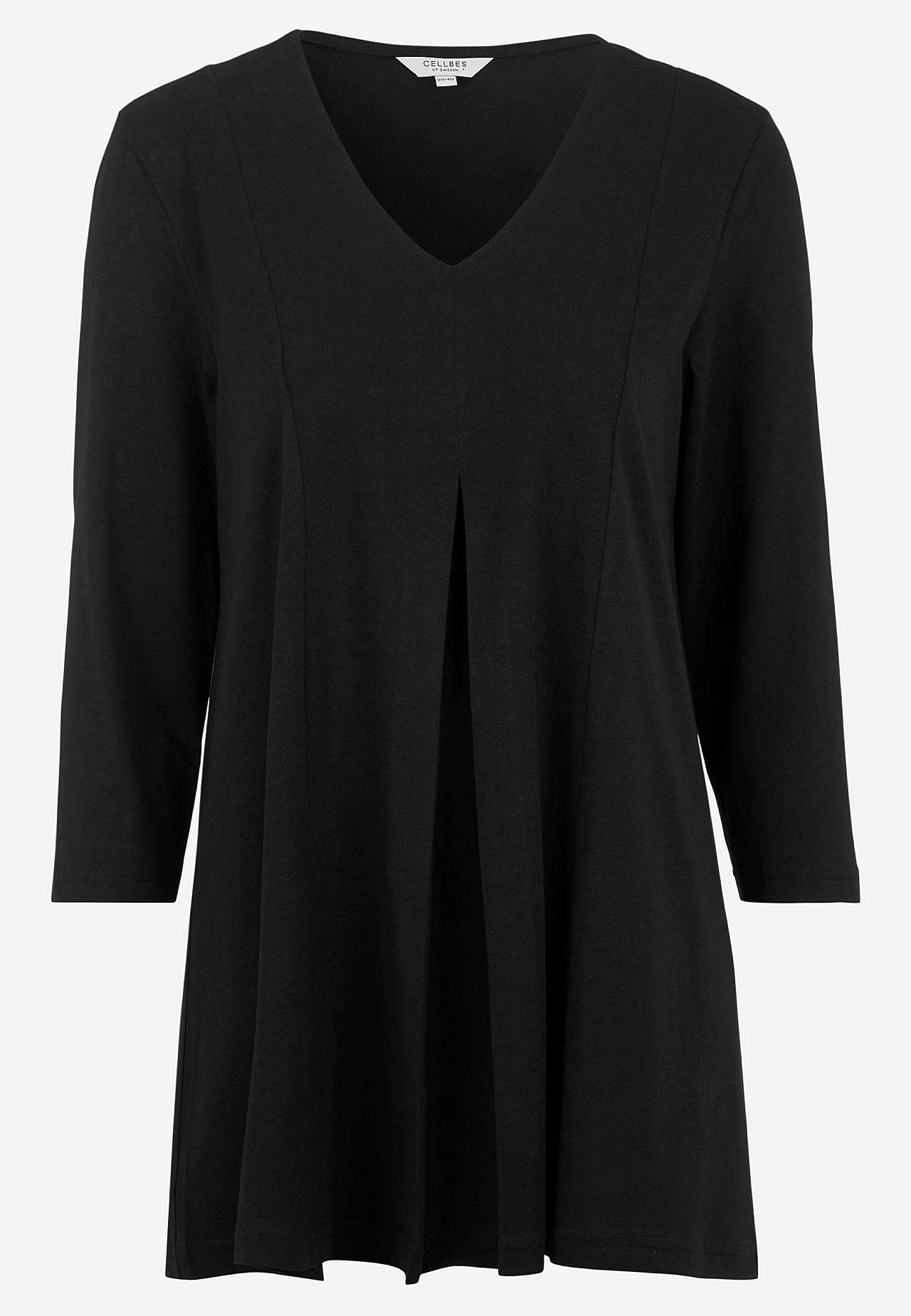 Jersey tuniq with crease detail