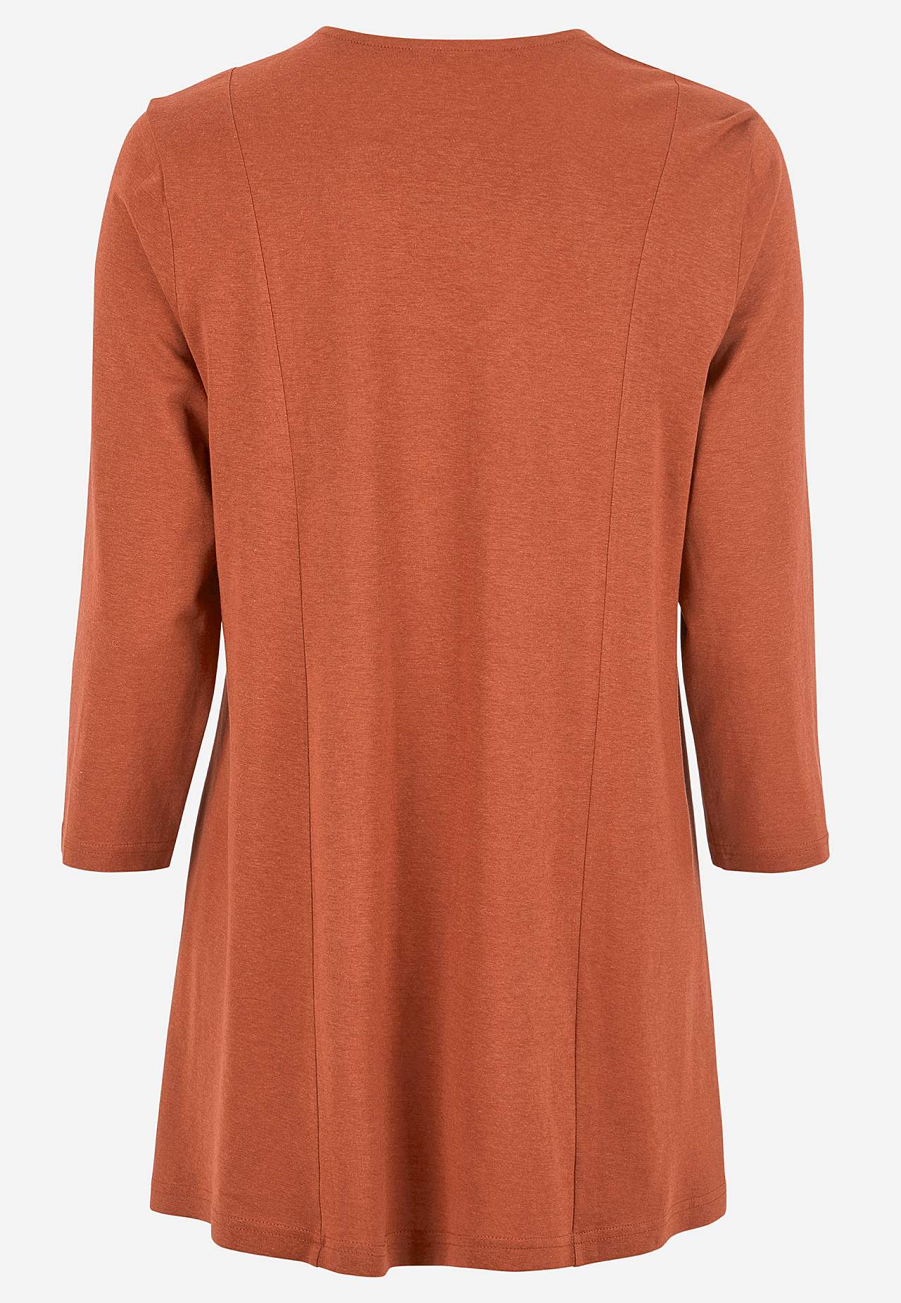 Jersey tuniq with crease detail