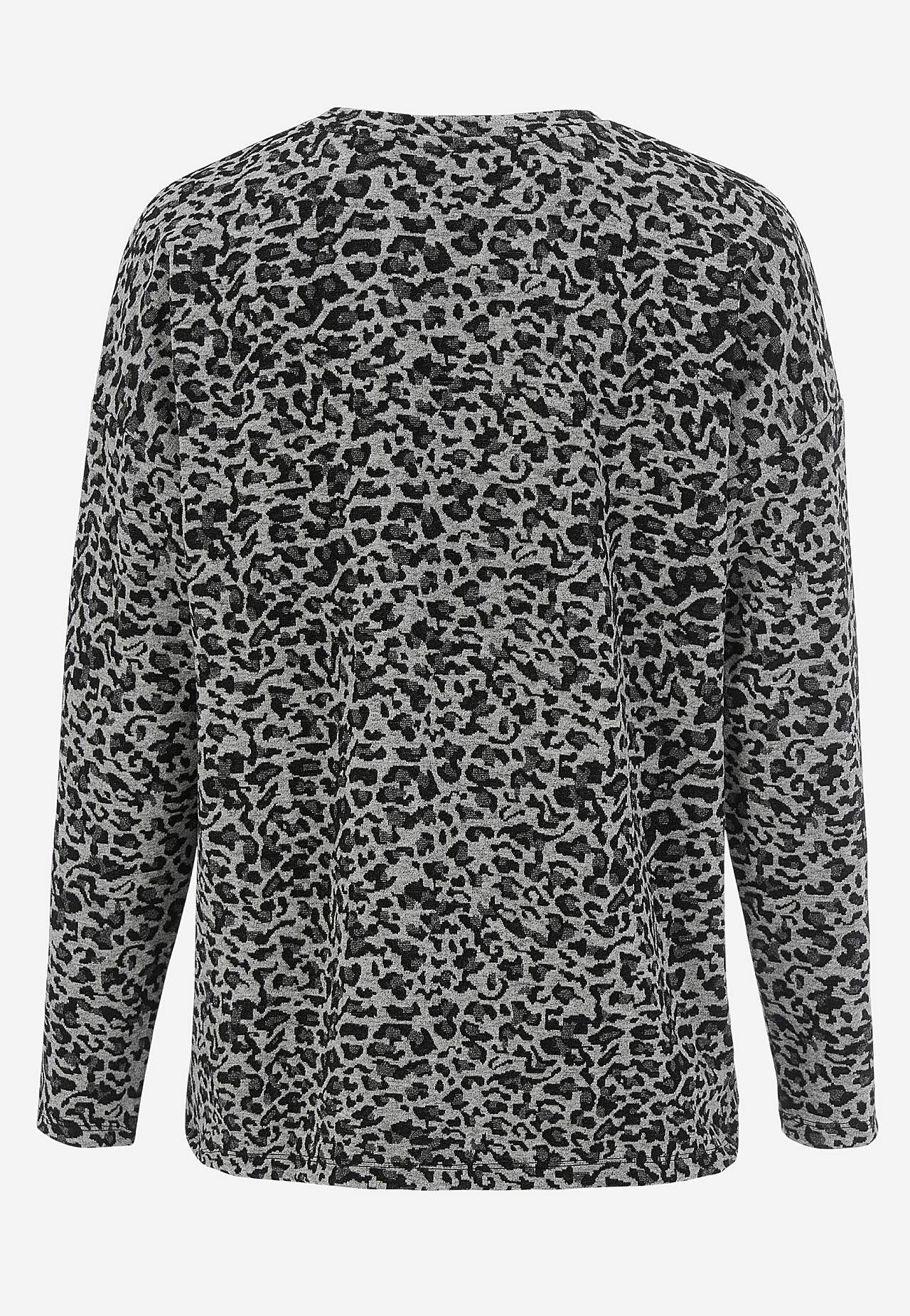Super soft, long-sleeved jersey top