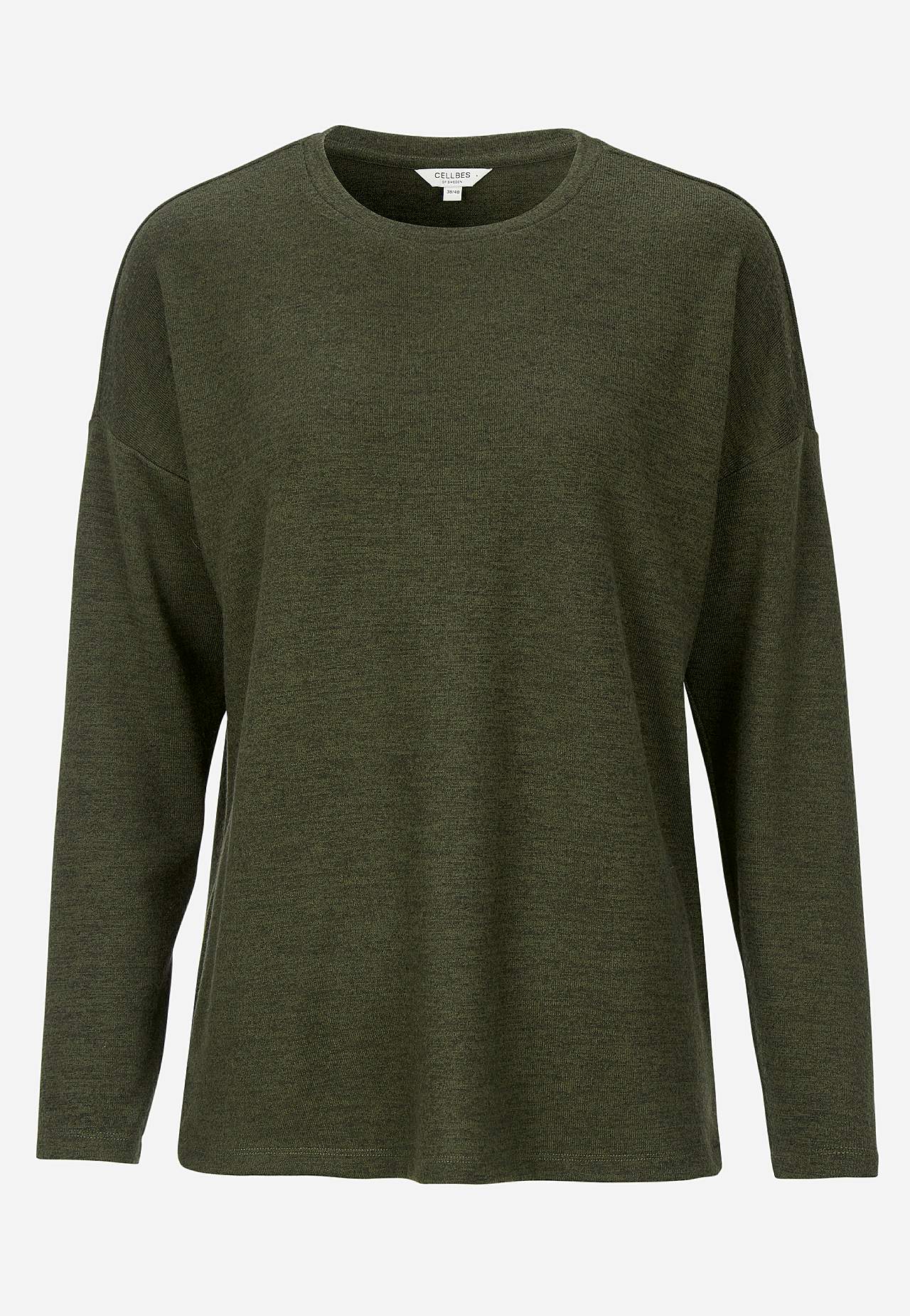 Super soft, long-sleeved jersey top