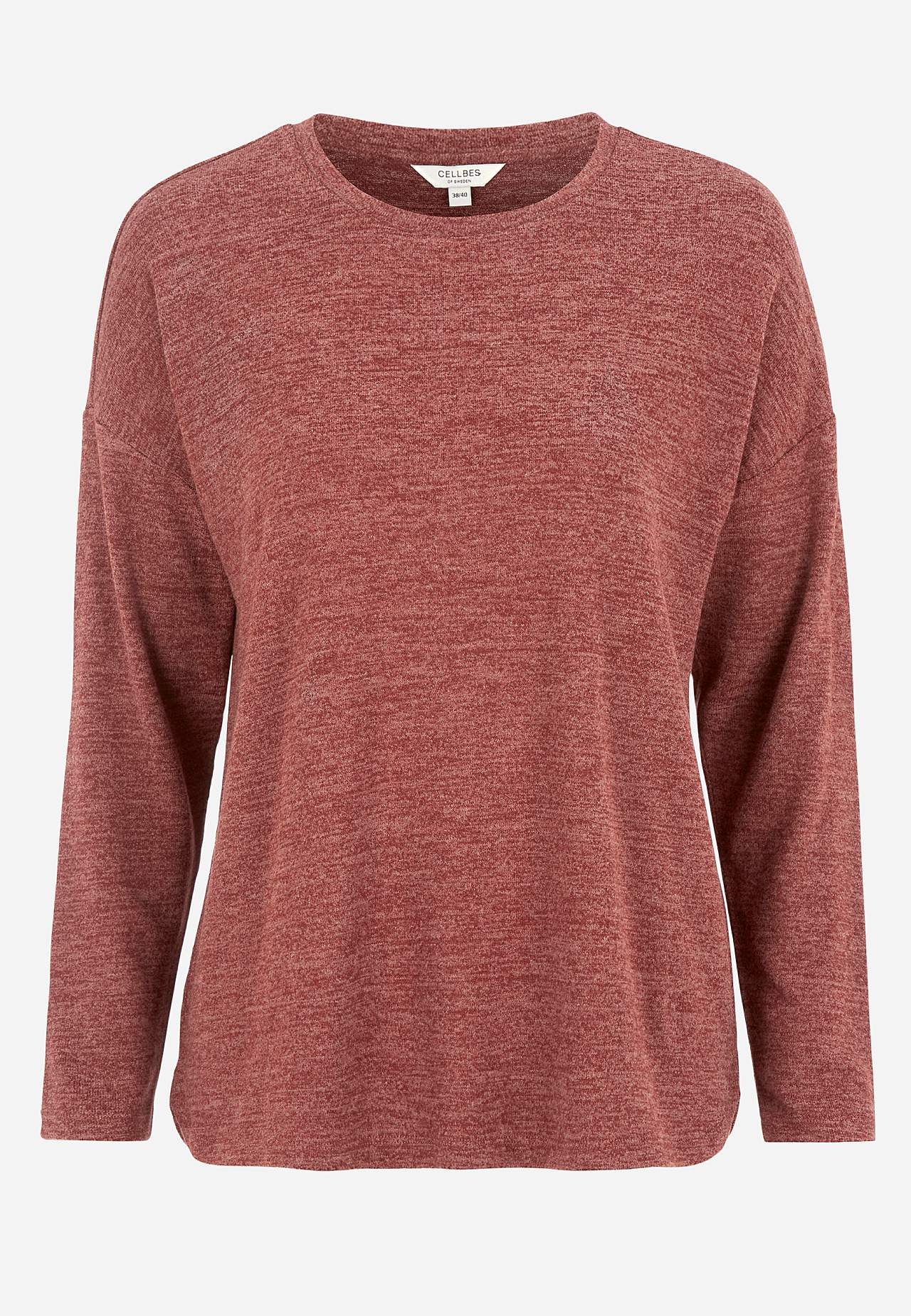 Super soft, long-sleeved jersey top