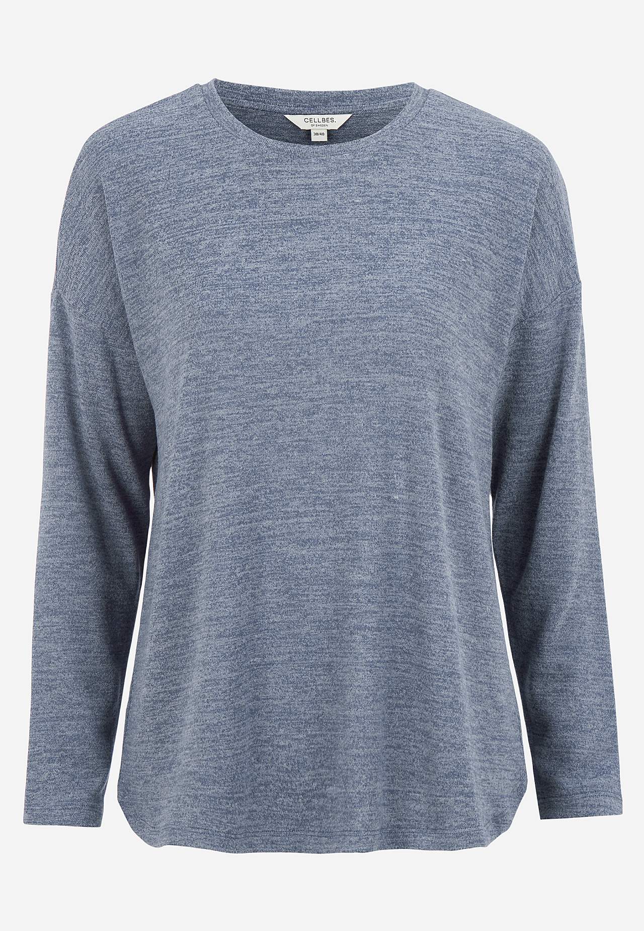 Super soft, long-sleeved jersey top