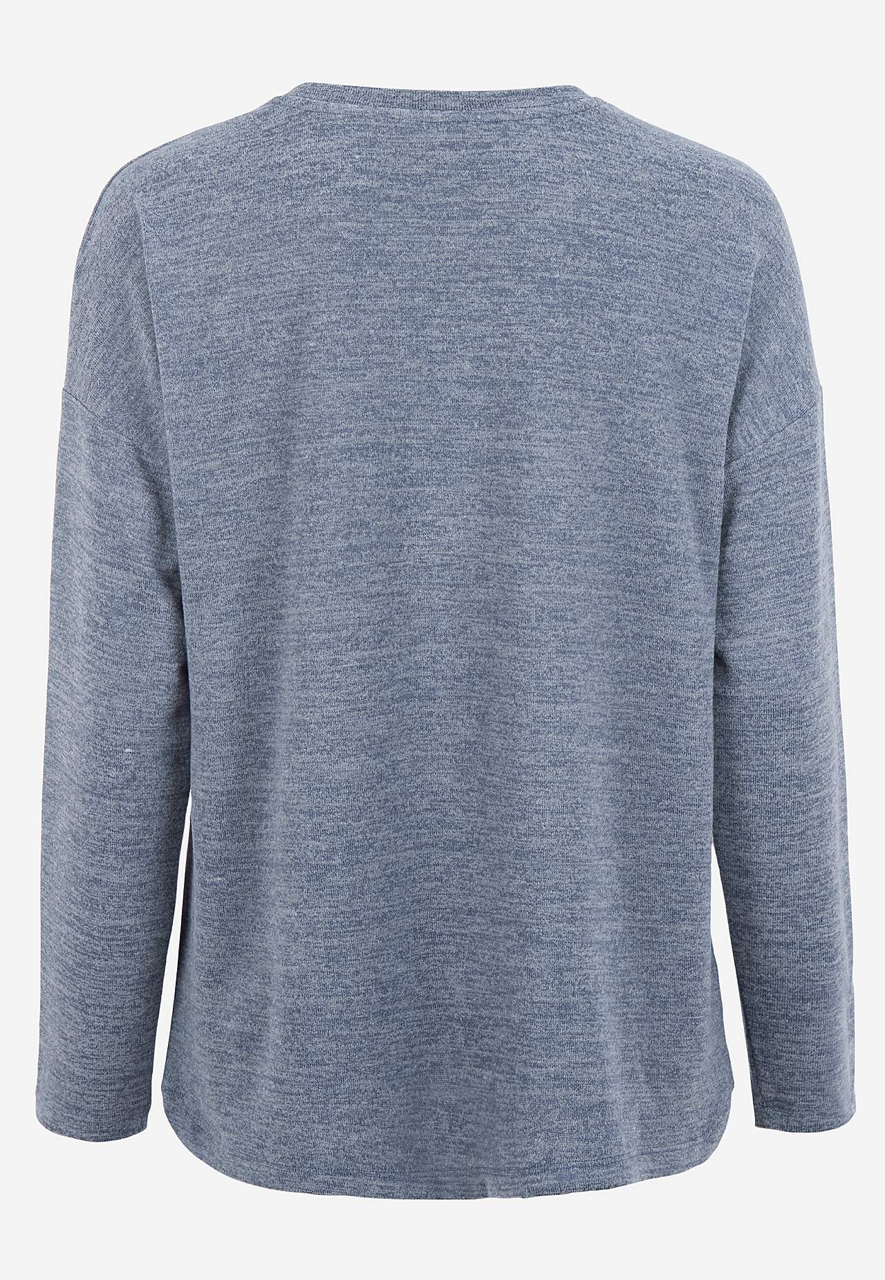 Super soft, long-sleeved jersey top