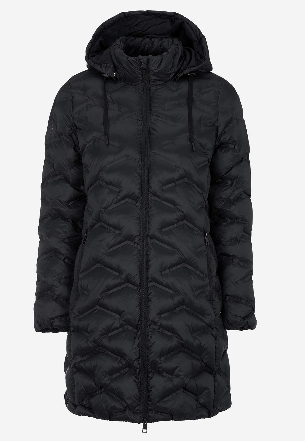 Jacket with down feel