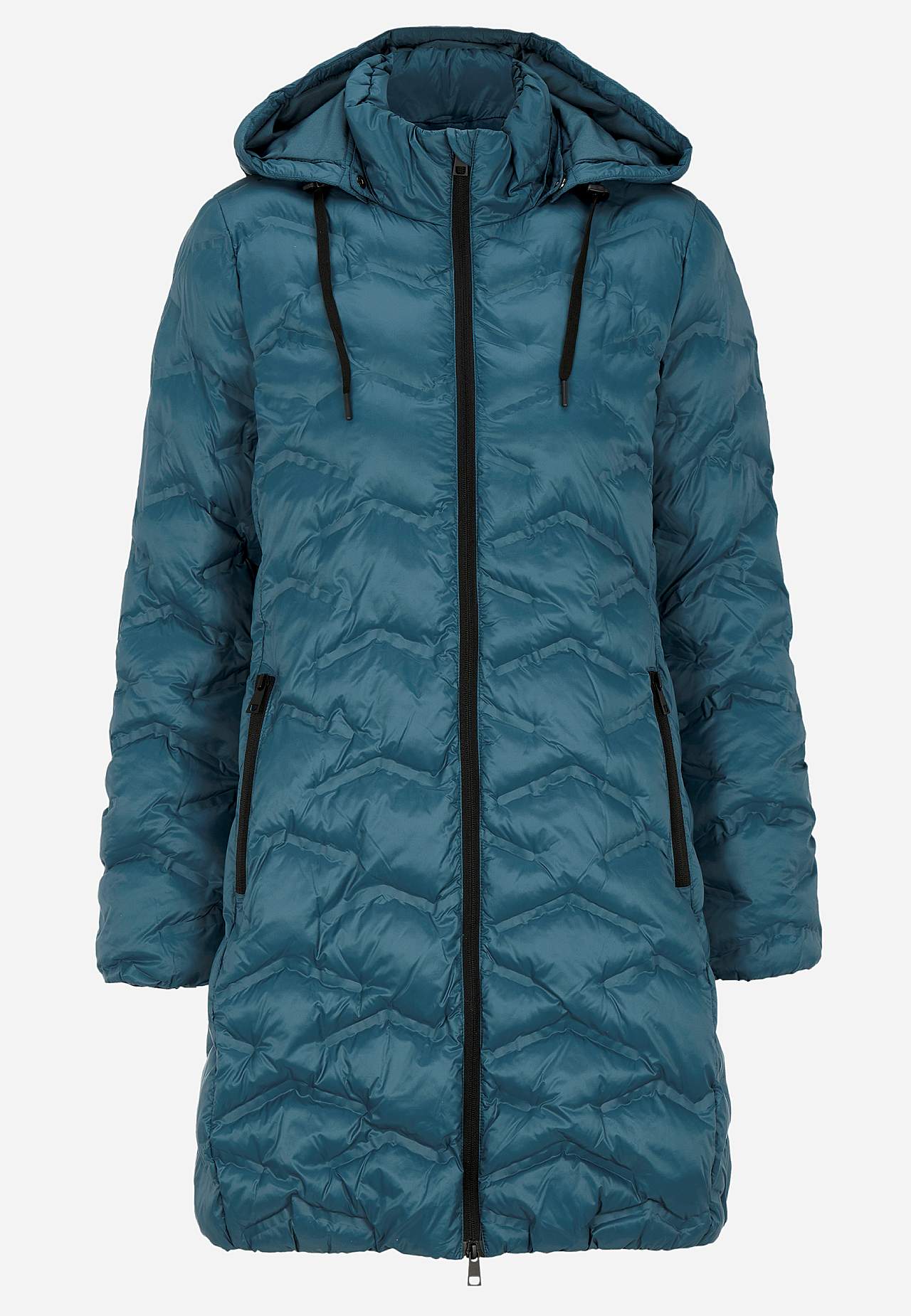 Jacket with down feel