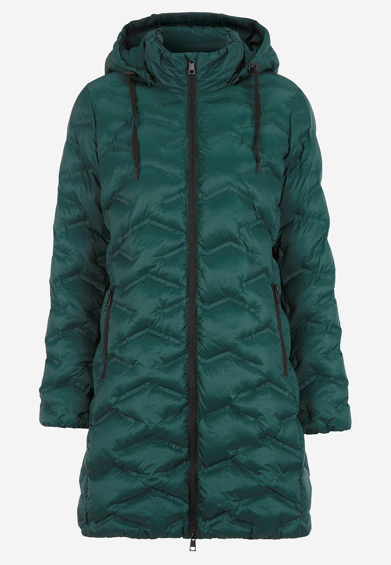 Jacket with down feel