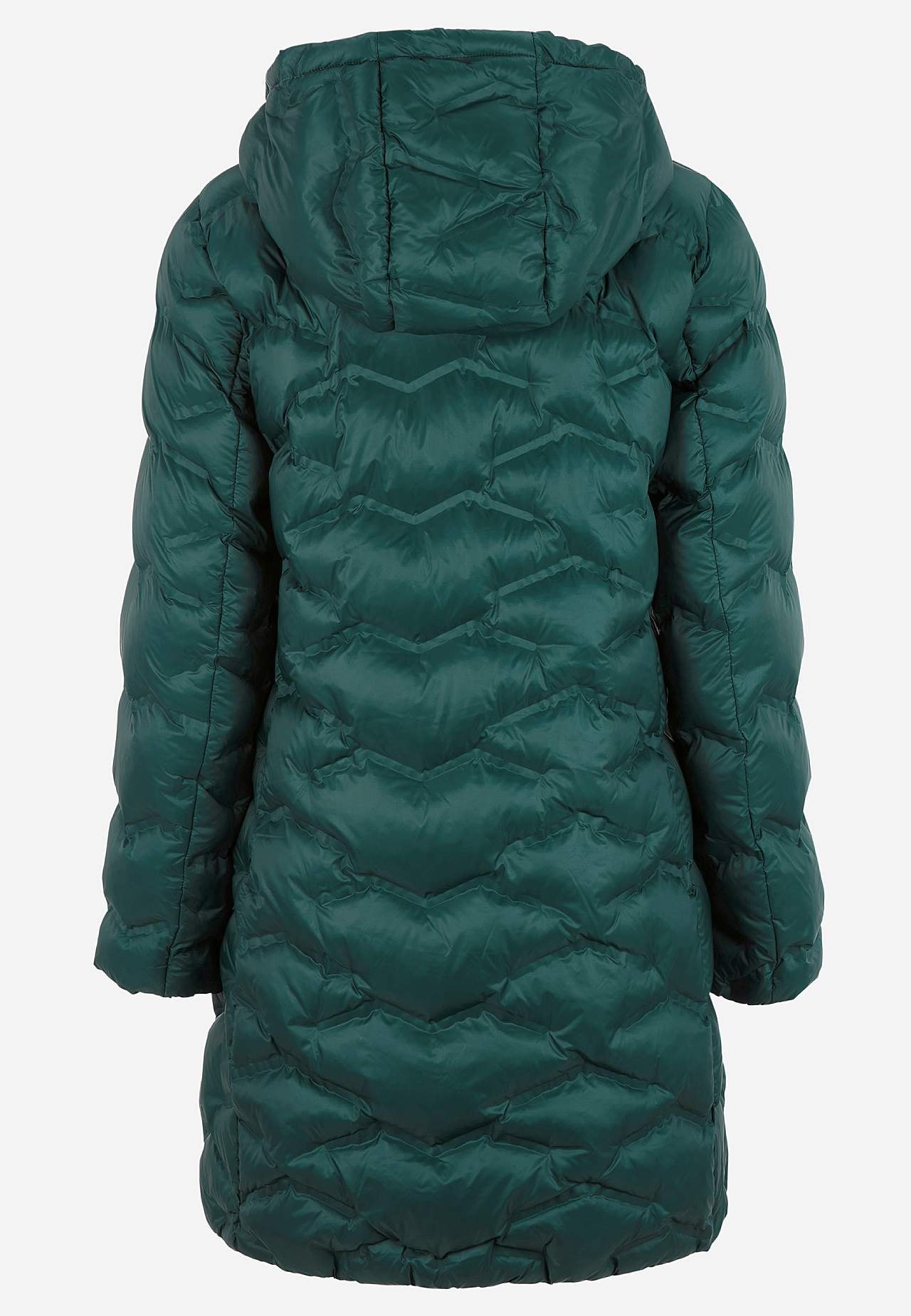 Jacket with down feel