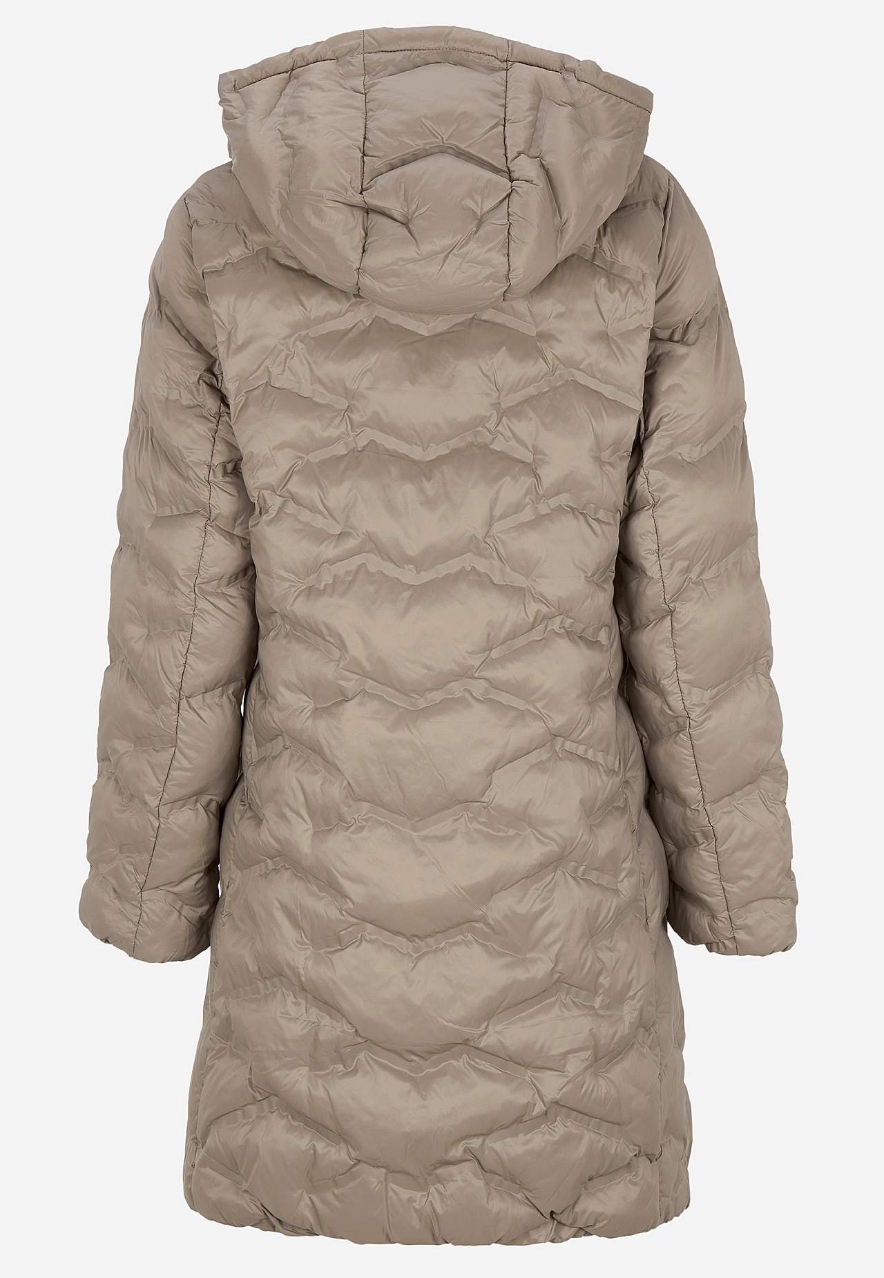 Jacket with down feel