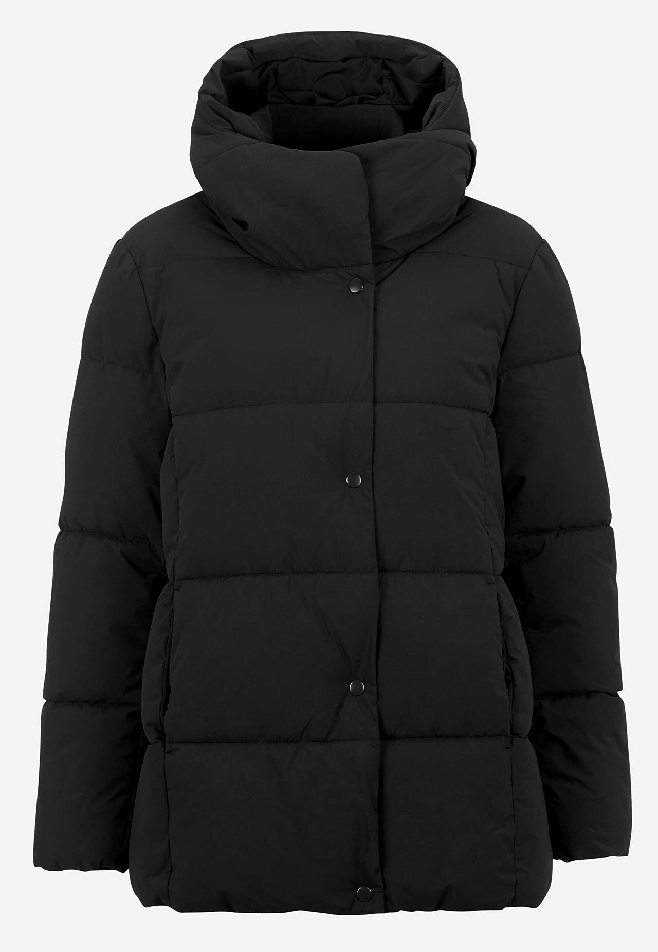 Jacket with down feel