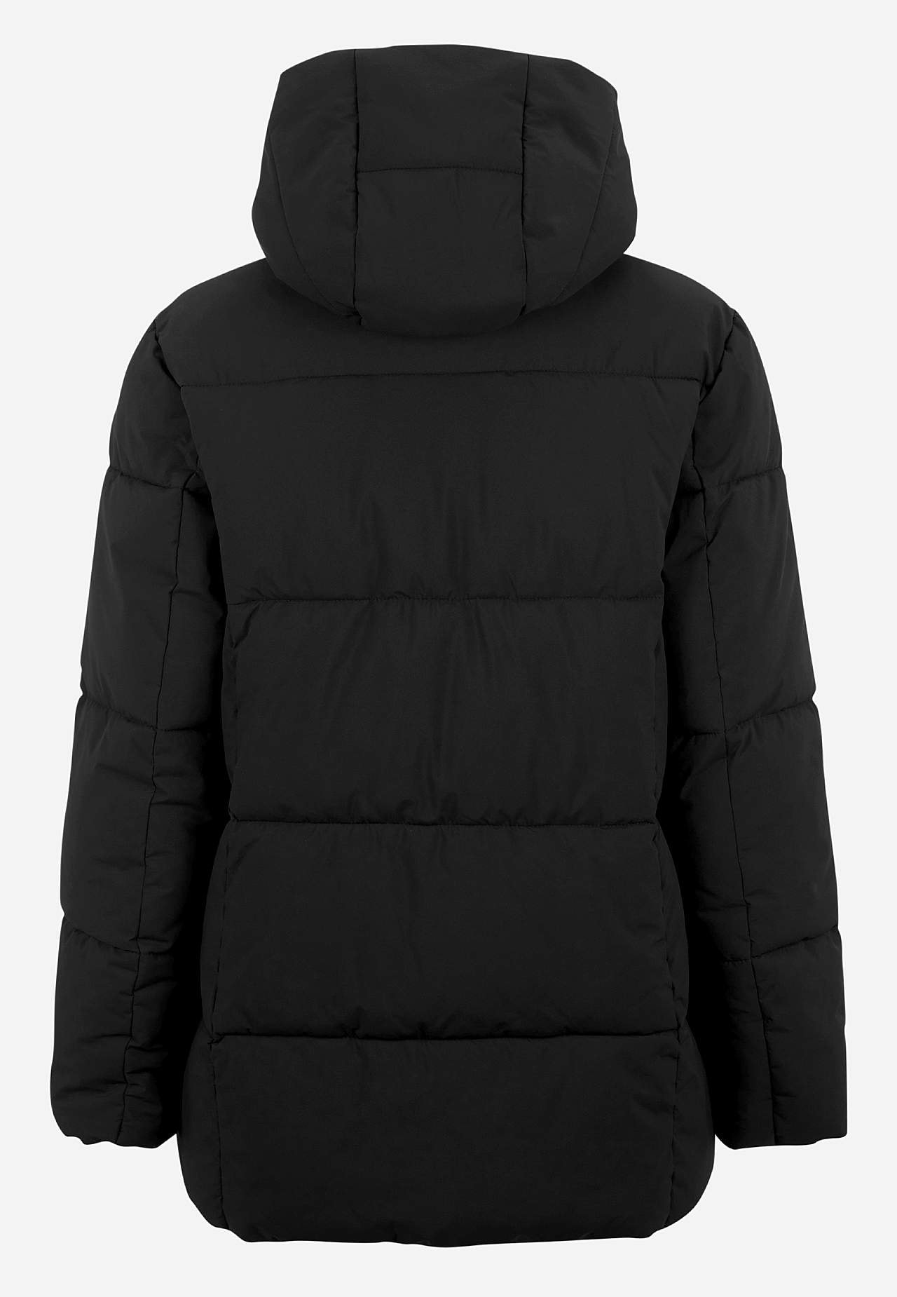Jacket with down feel