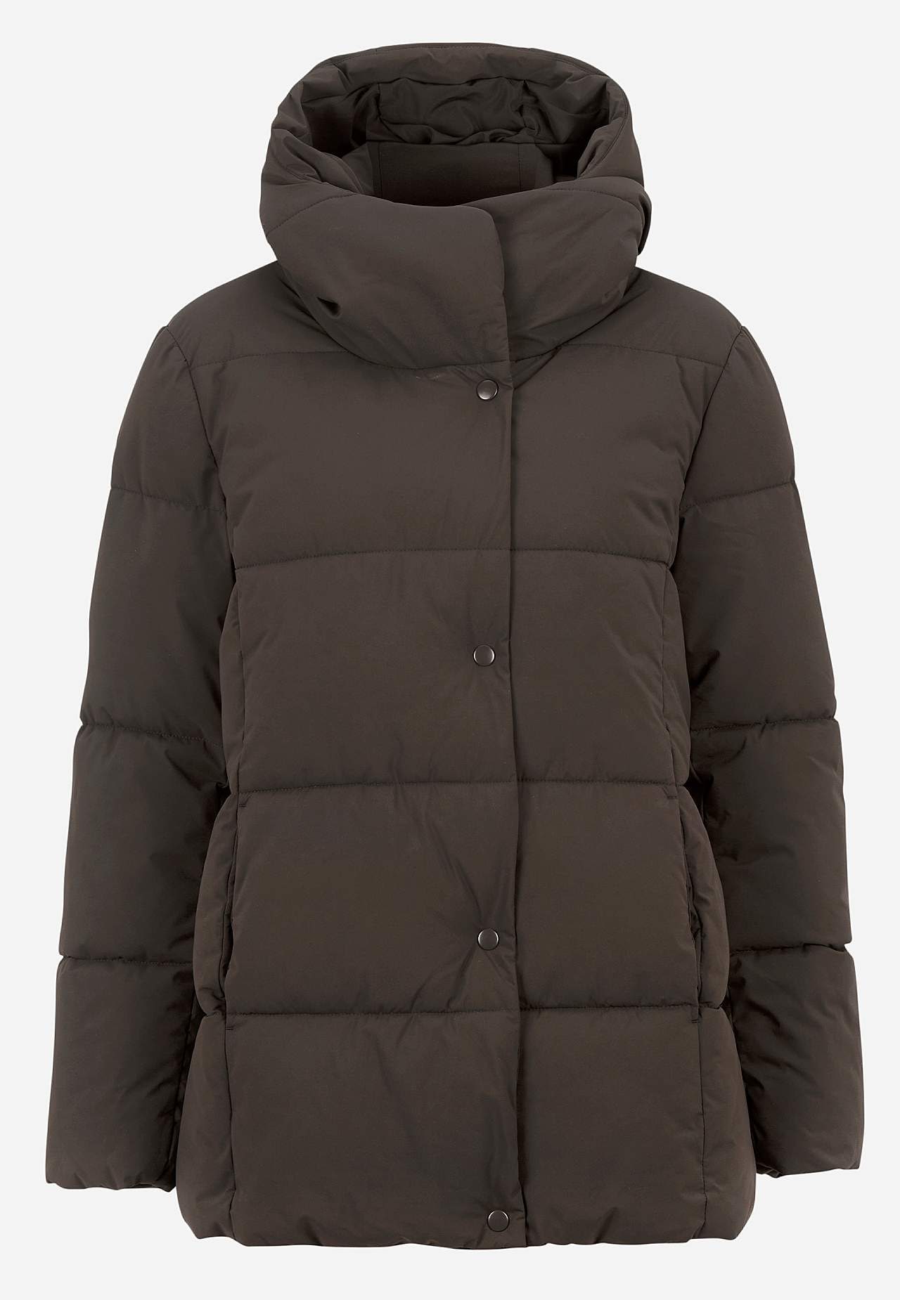 Jacket with down feel
