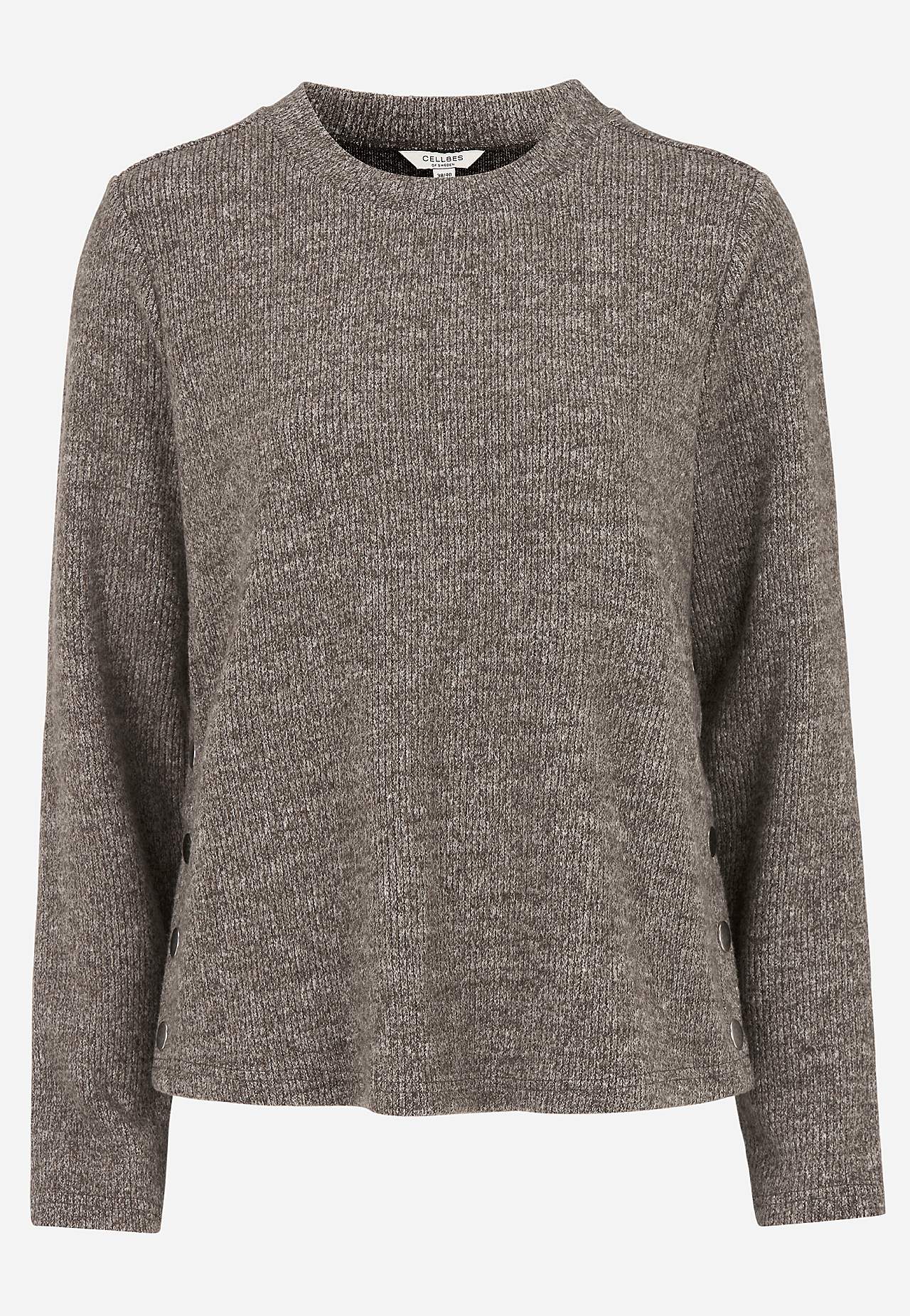 Super soft sweater with buttons