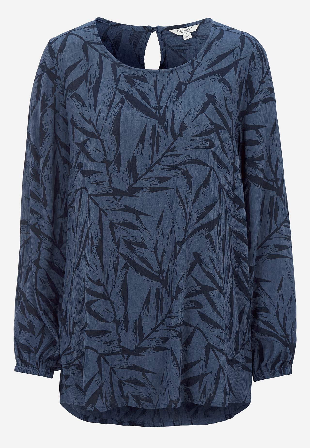 Tunic with textured weave fabric
