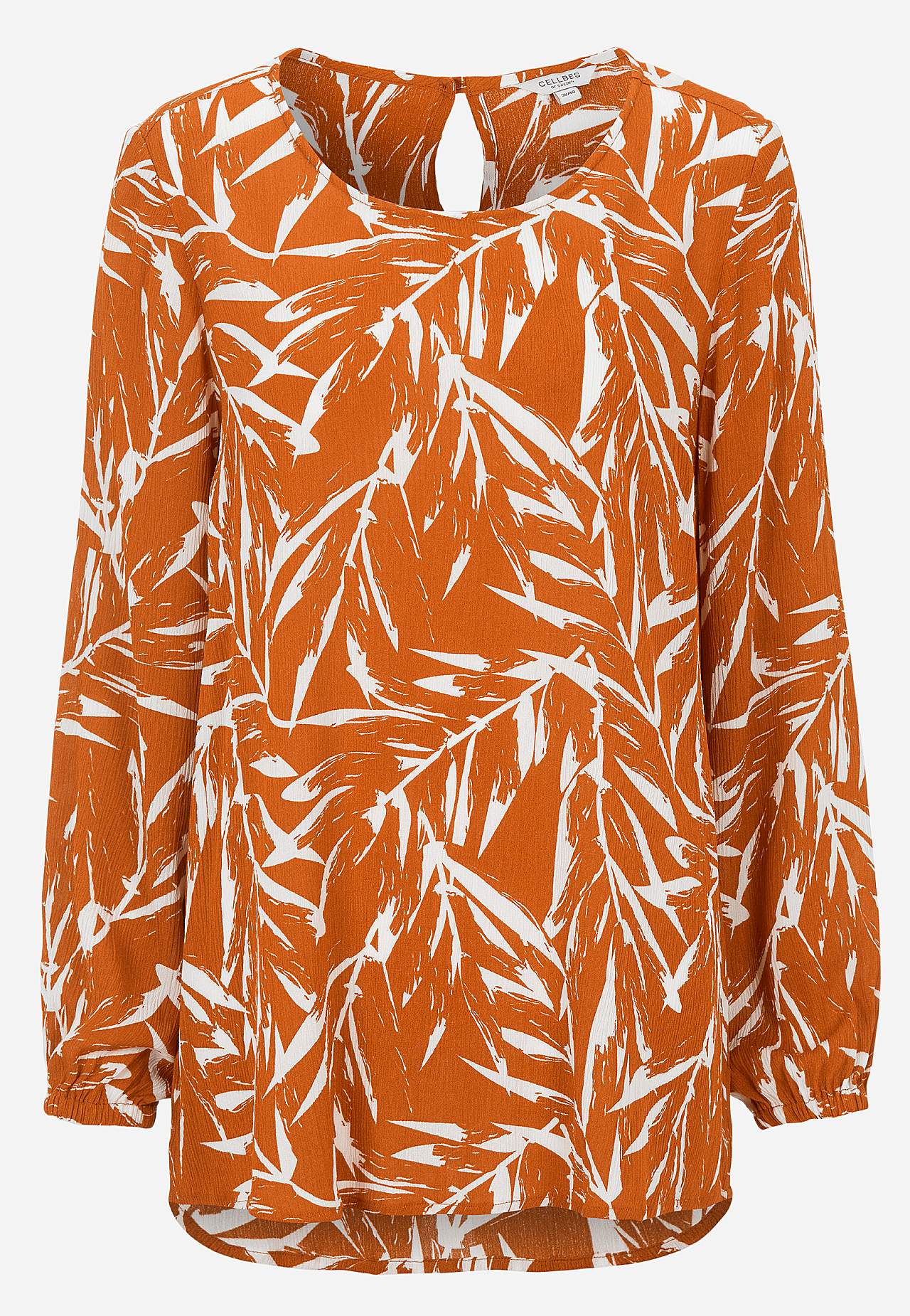 Tunic with textured weave fabric