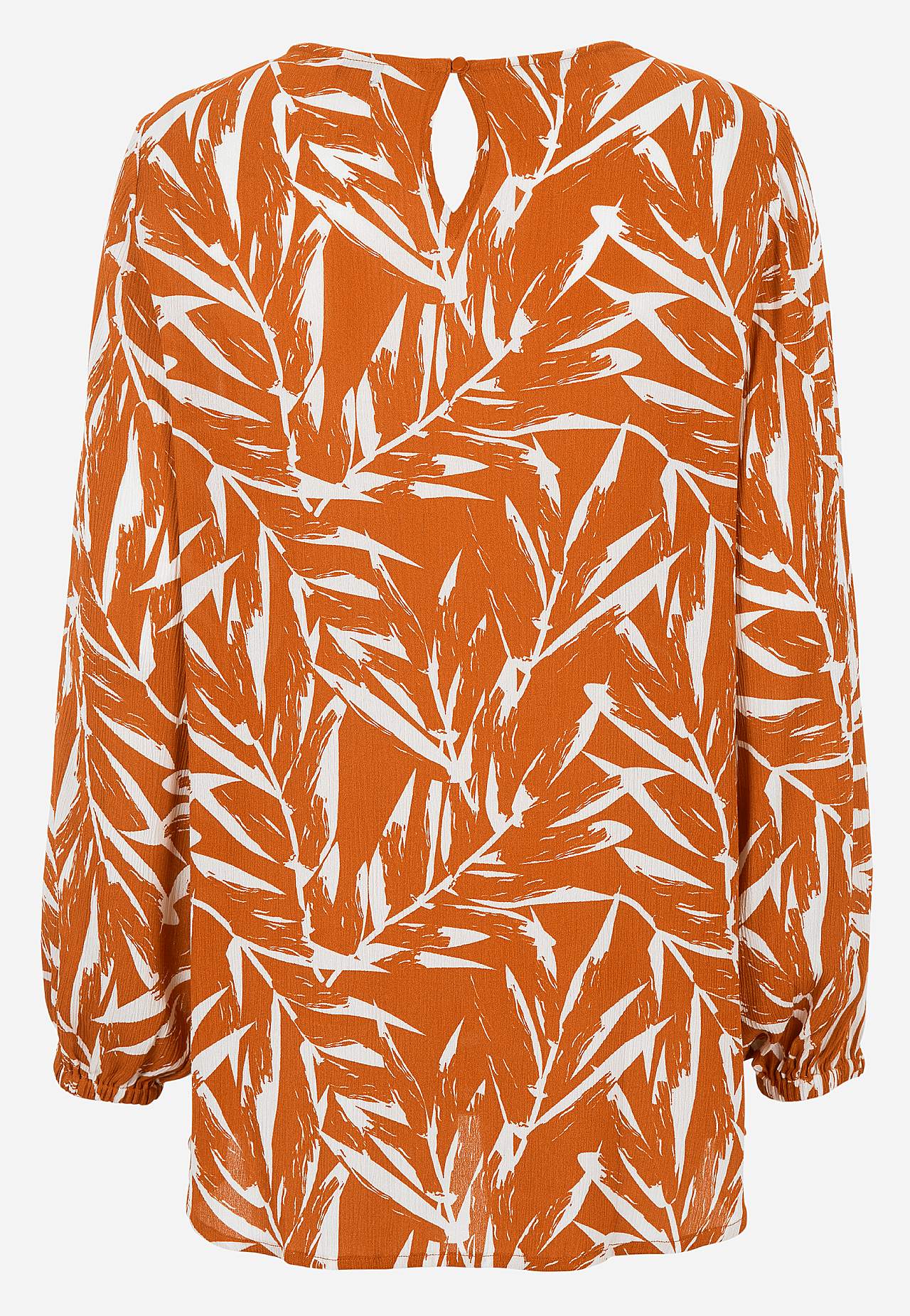 Tunic with textured weave fabric