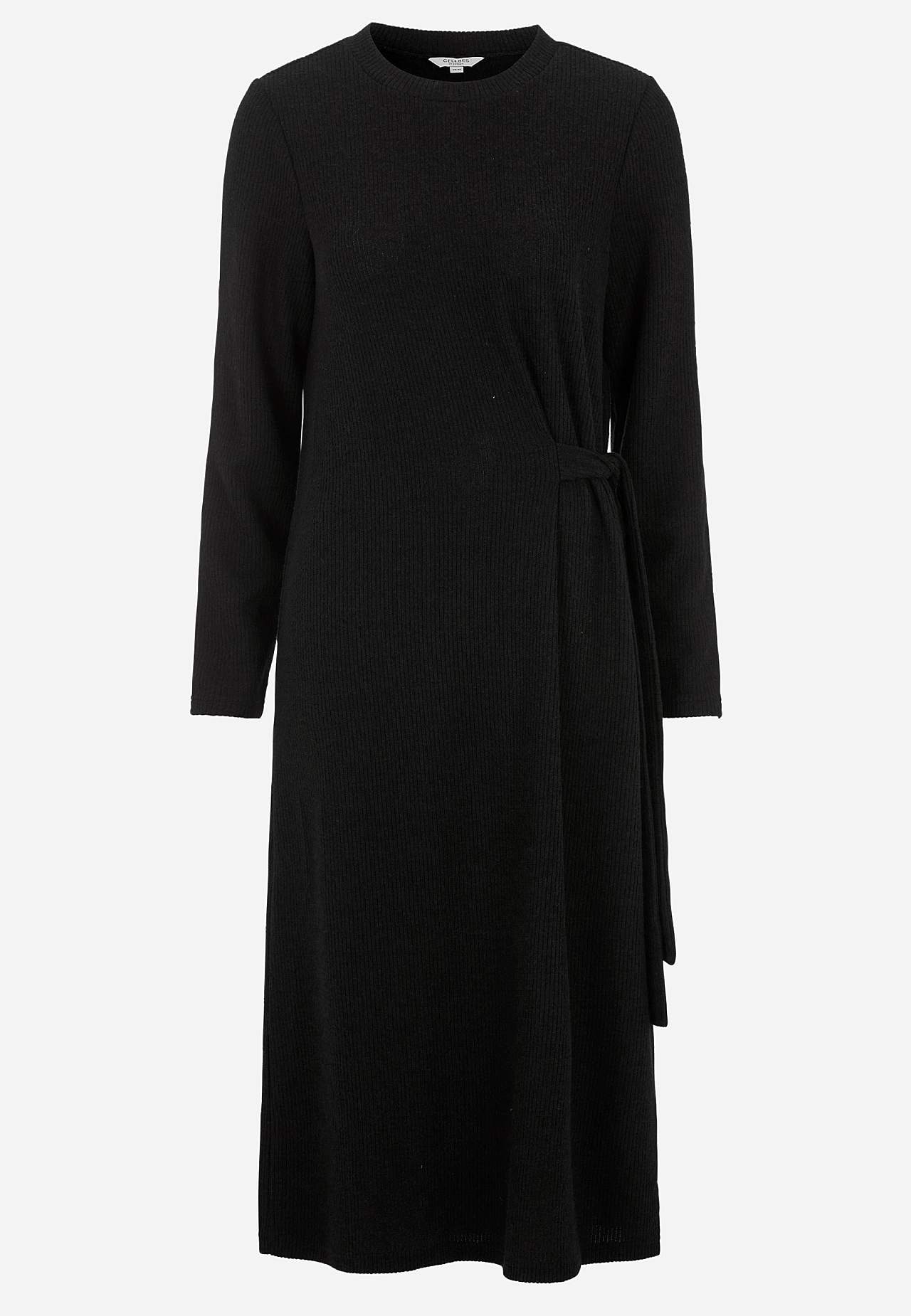 Super soft dress with tie strap