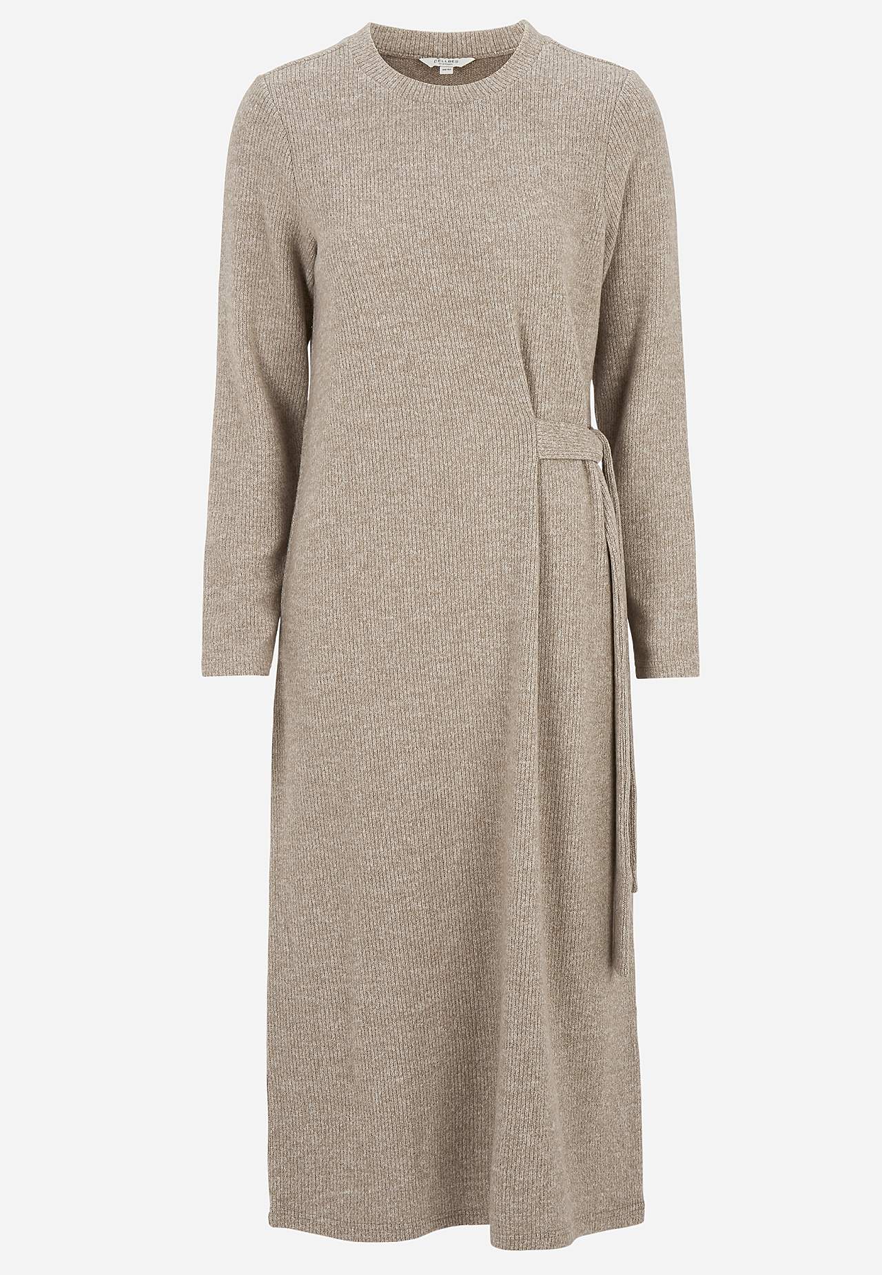 Super soft dress with tie strap