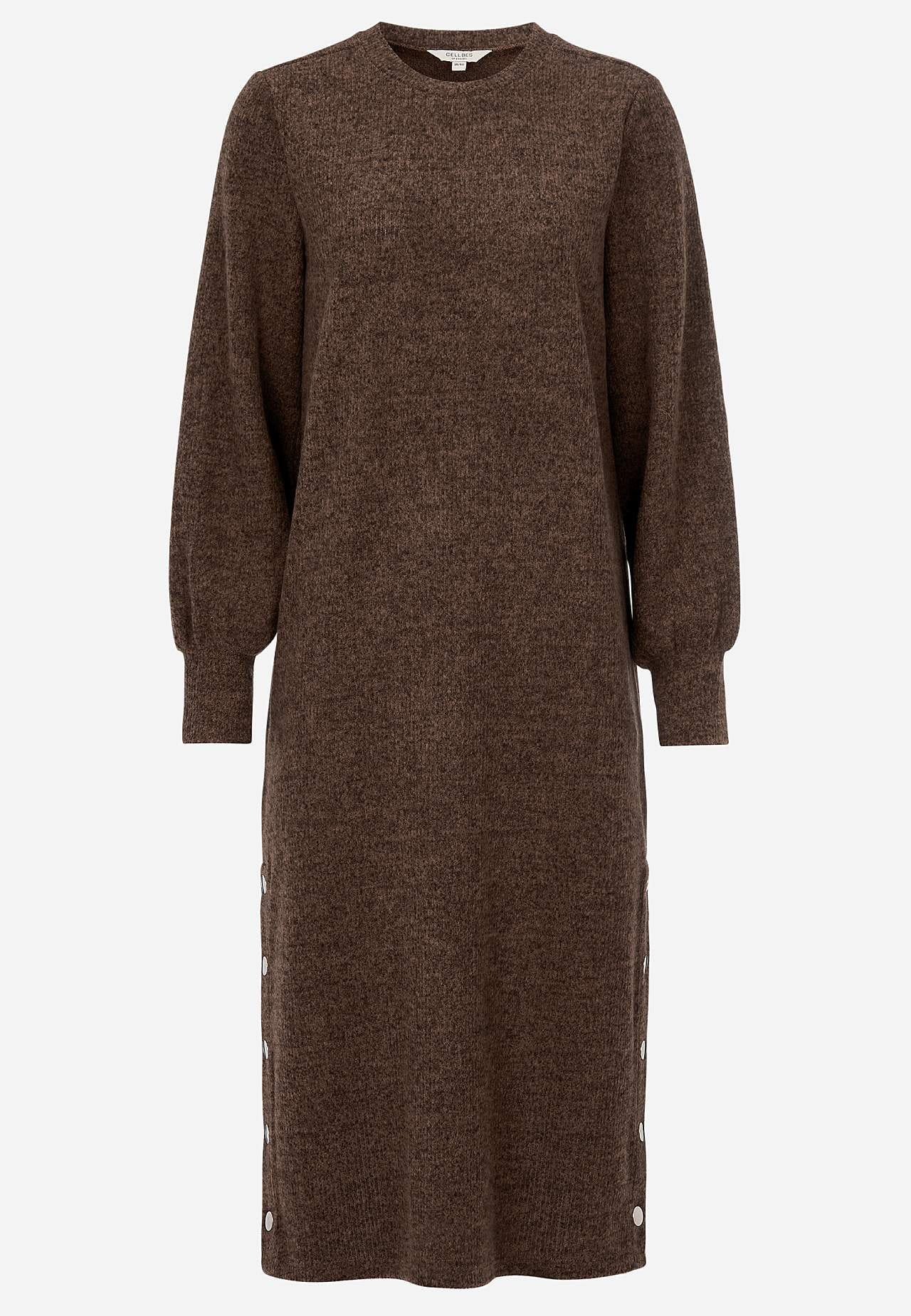 Super soft dress with buttons Beata