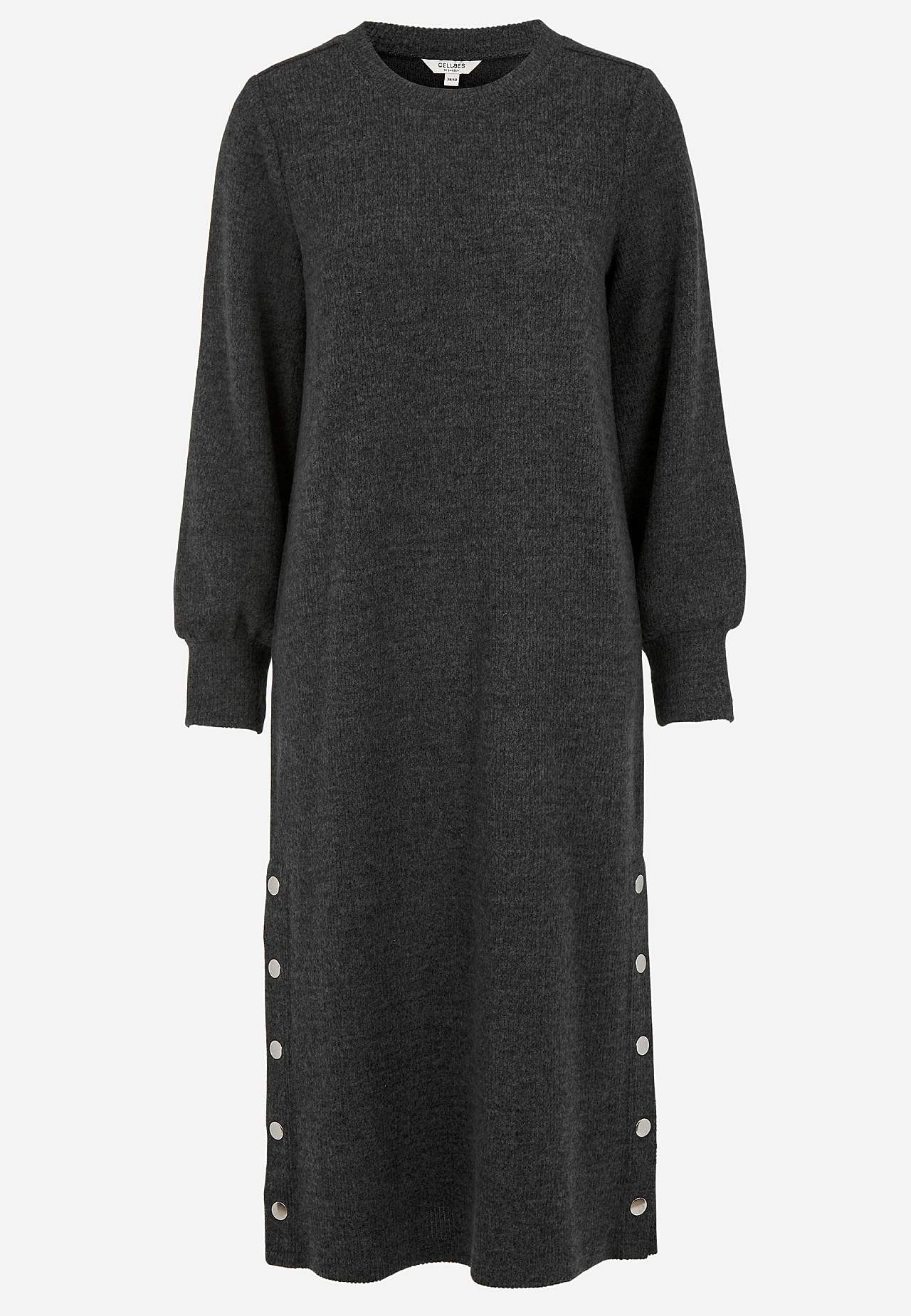 Super soft dress with buttons