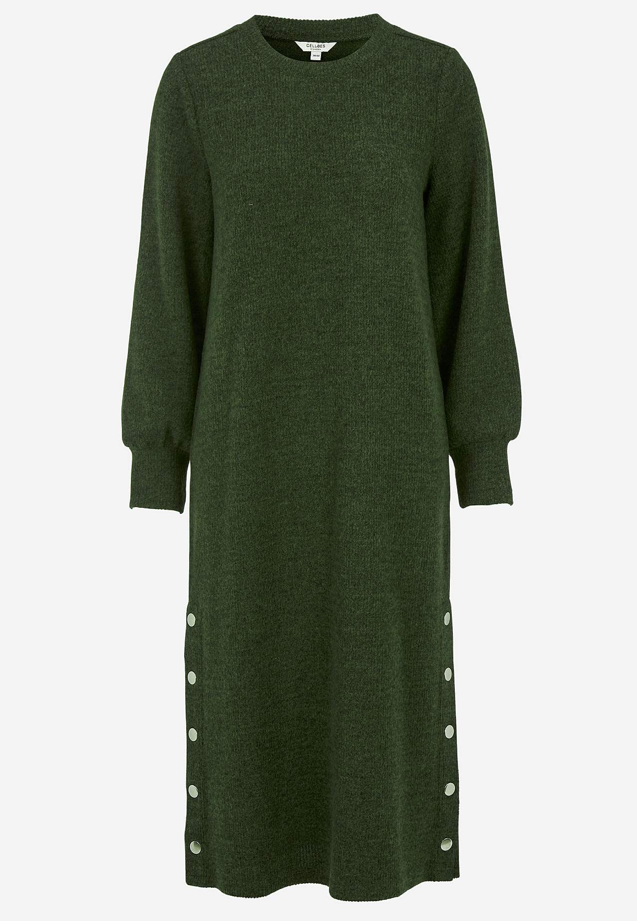 Super soft dress with buttons
