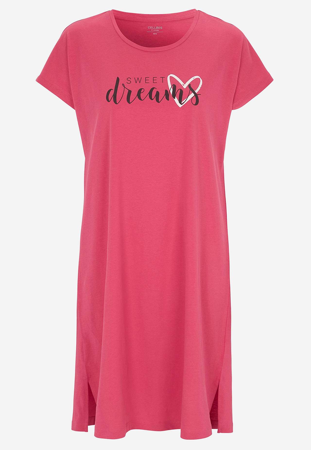 Short nightgown in cotton 2-pack