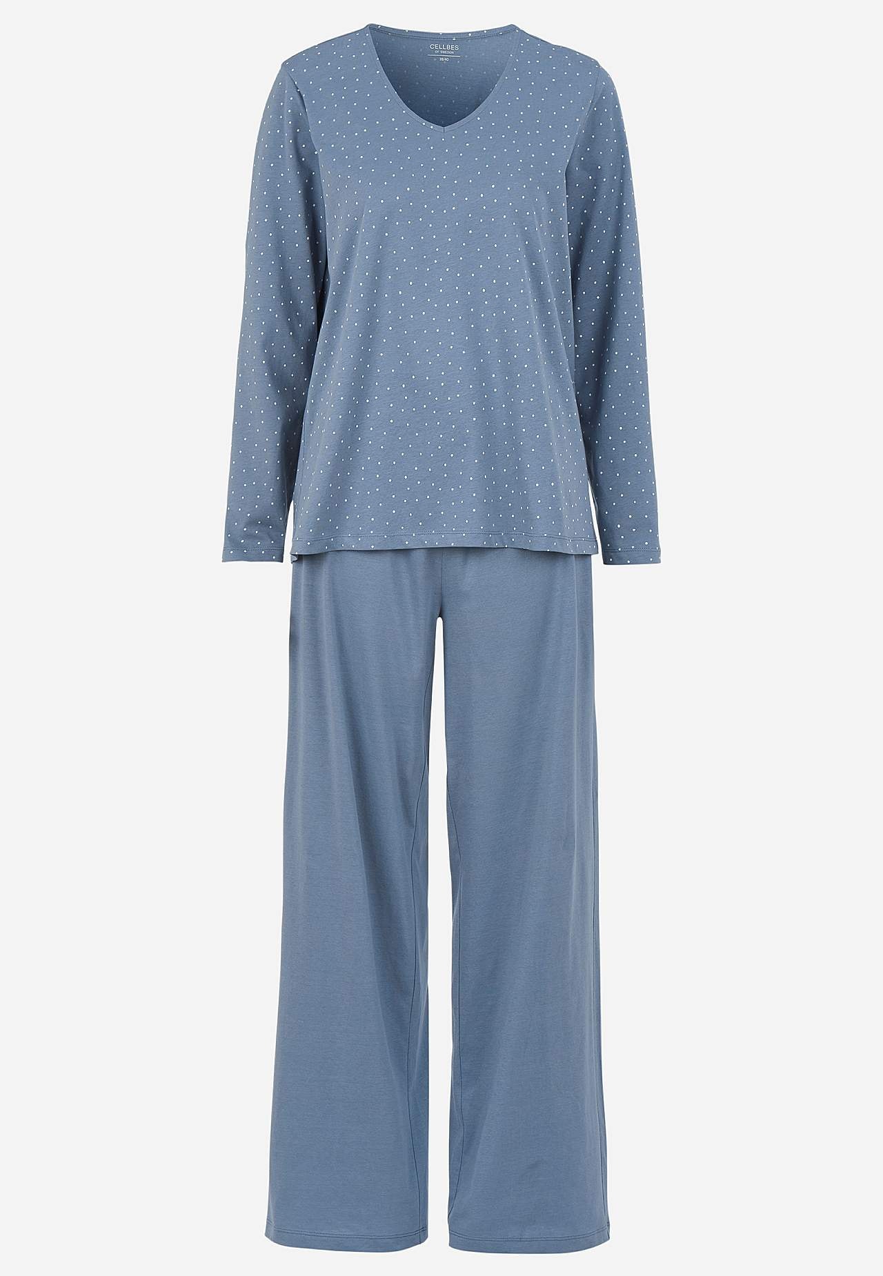 Two piece pyjamas with dots