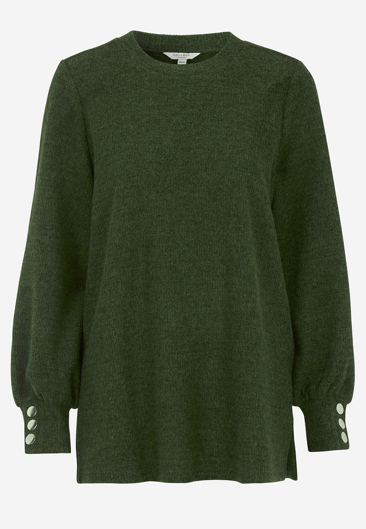 Super soft tunic with melange colours