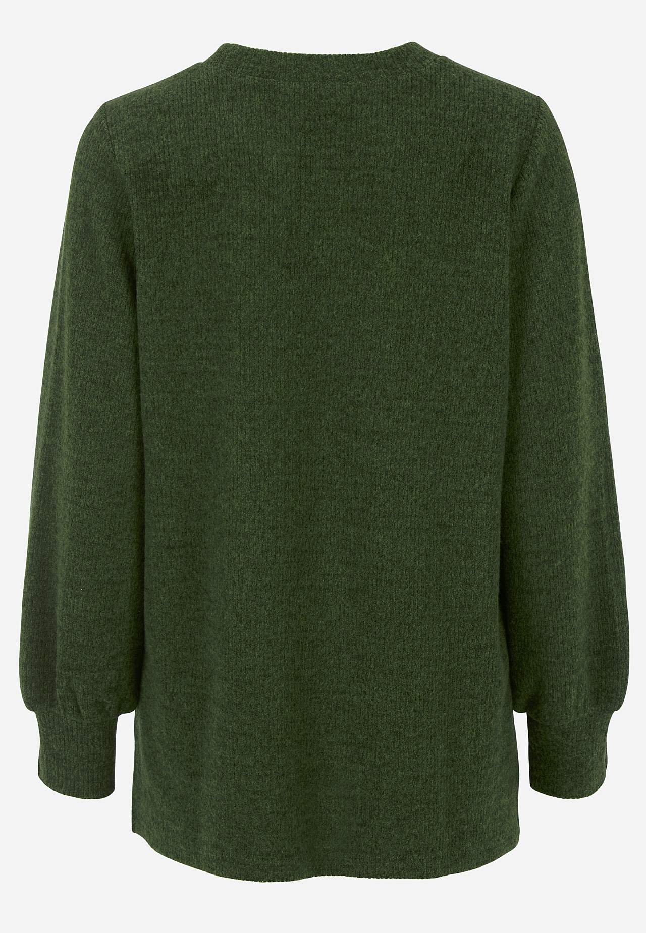 Super soft tunic with melange colours