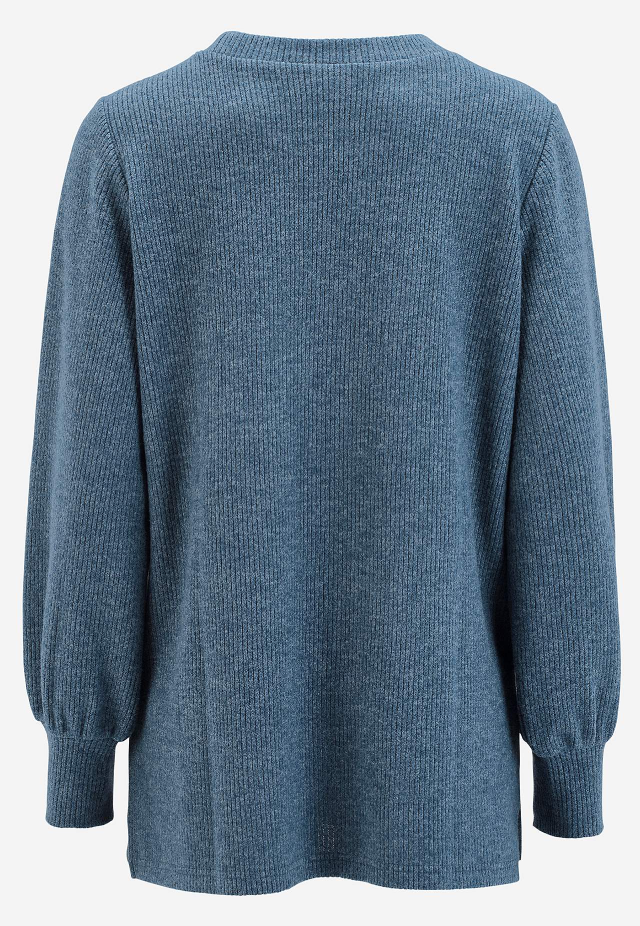 Super soft tunic with melange colours