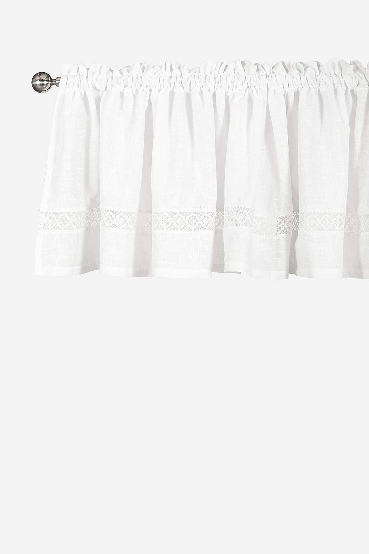 Pelmet with lace Monica